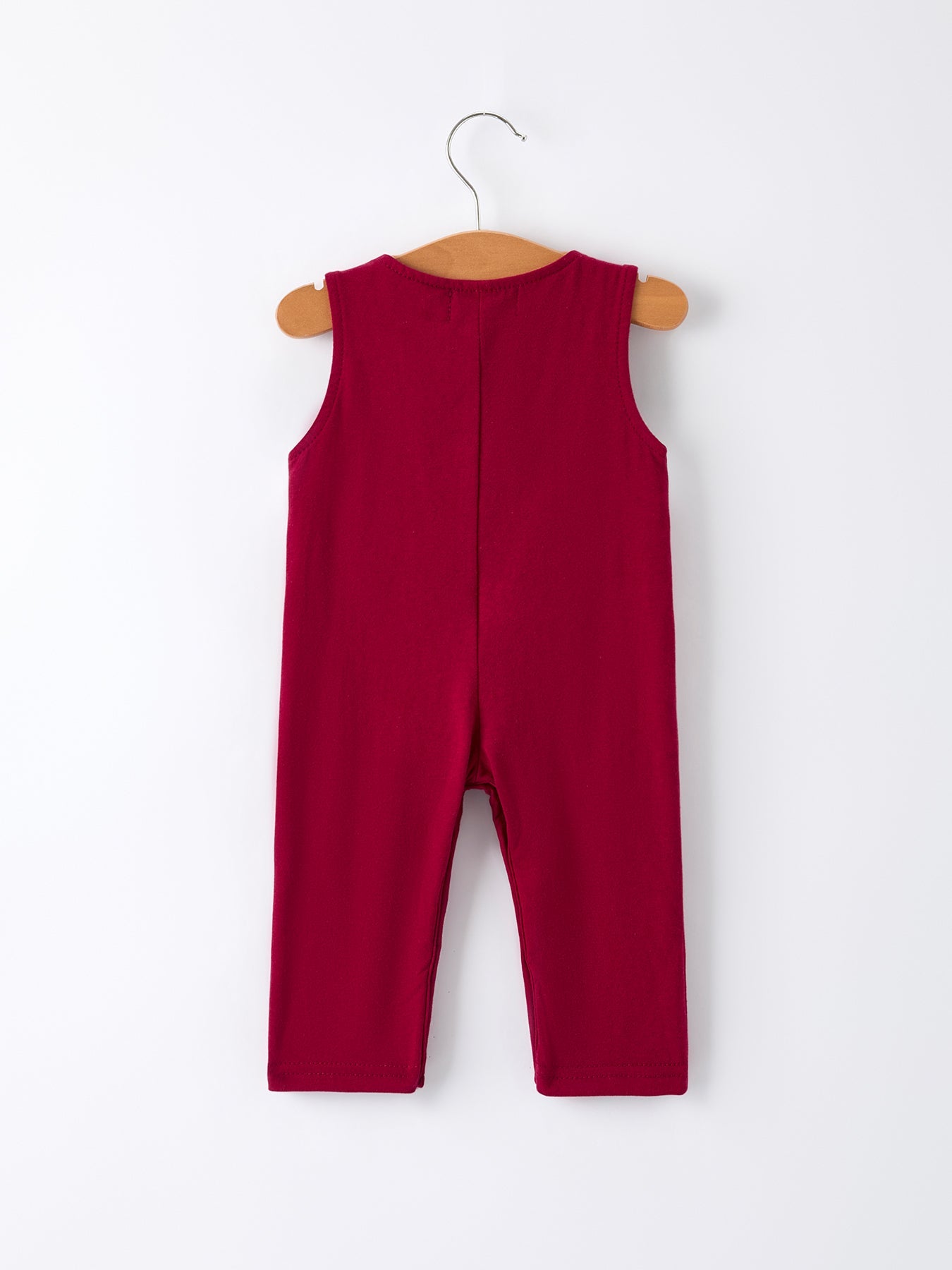 Christmas Tree Dog Smocking Embroidered Baby Boys Romper