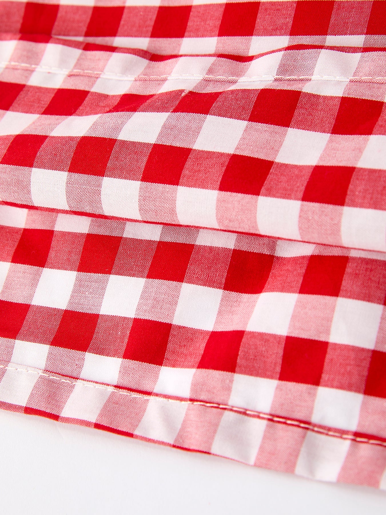 Mommy & Me Adult Dress – Red Plaid Sleeveless Outfit For Party