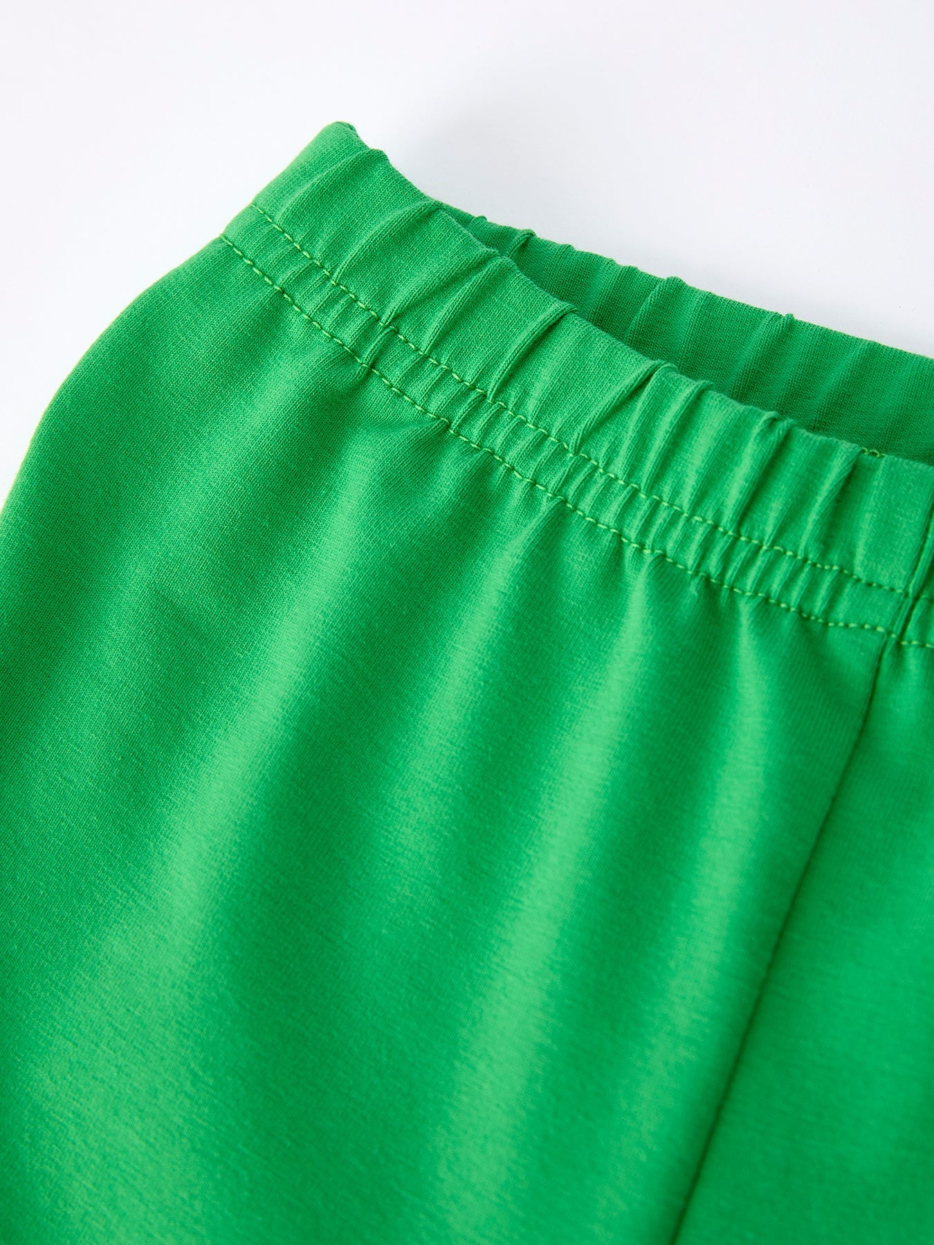 St. Patrick's Day Shamrock Top And Bell Bottom Pants Girls Set
