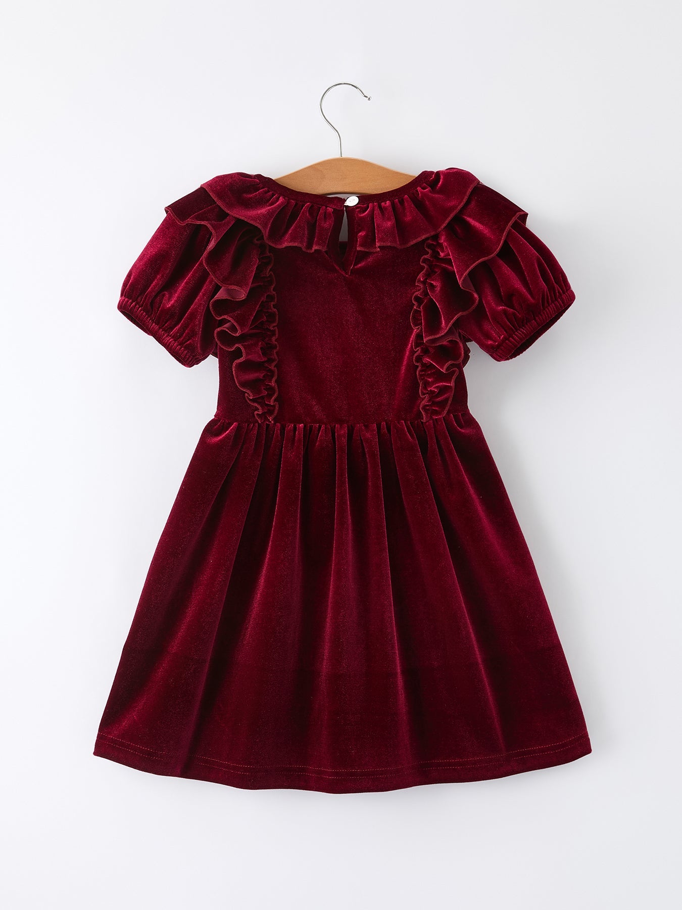 Autumn Velvet Girls Dress-multiple Colors Available