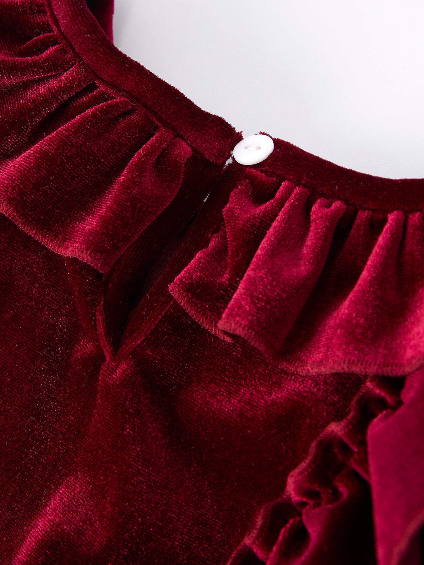 Autumn Velvet Girls Dress-multiple Colors Available