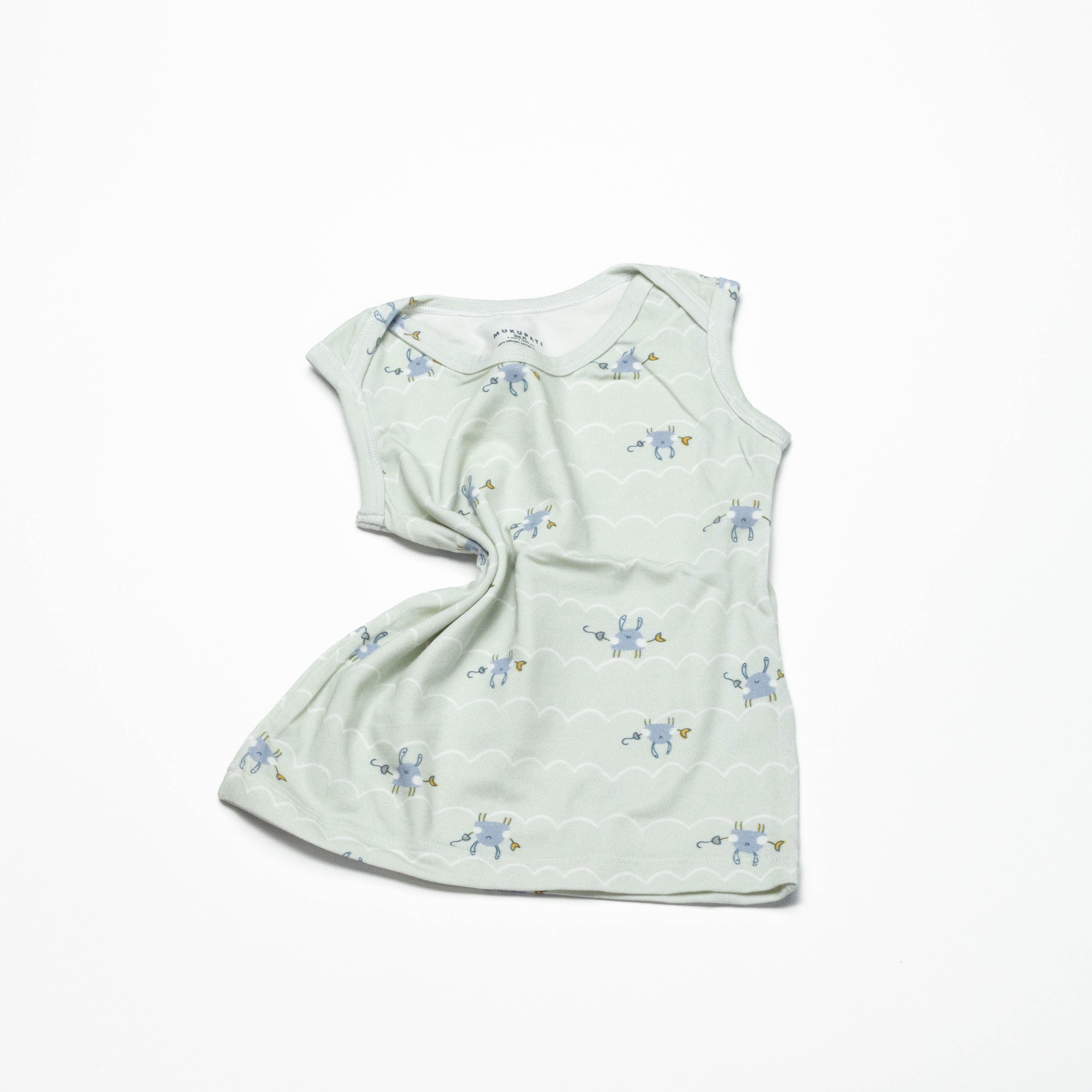 Non-toxic Organic Toddler Undershirts Top– Soft & Sustainable (size 2)