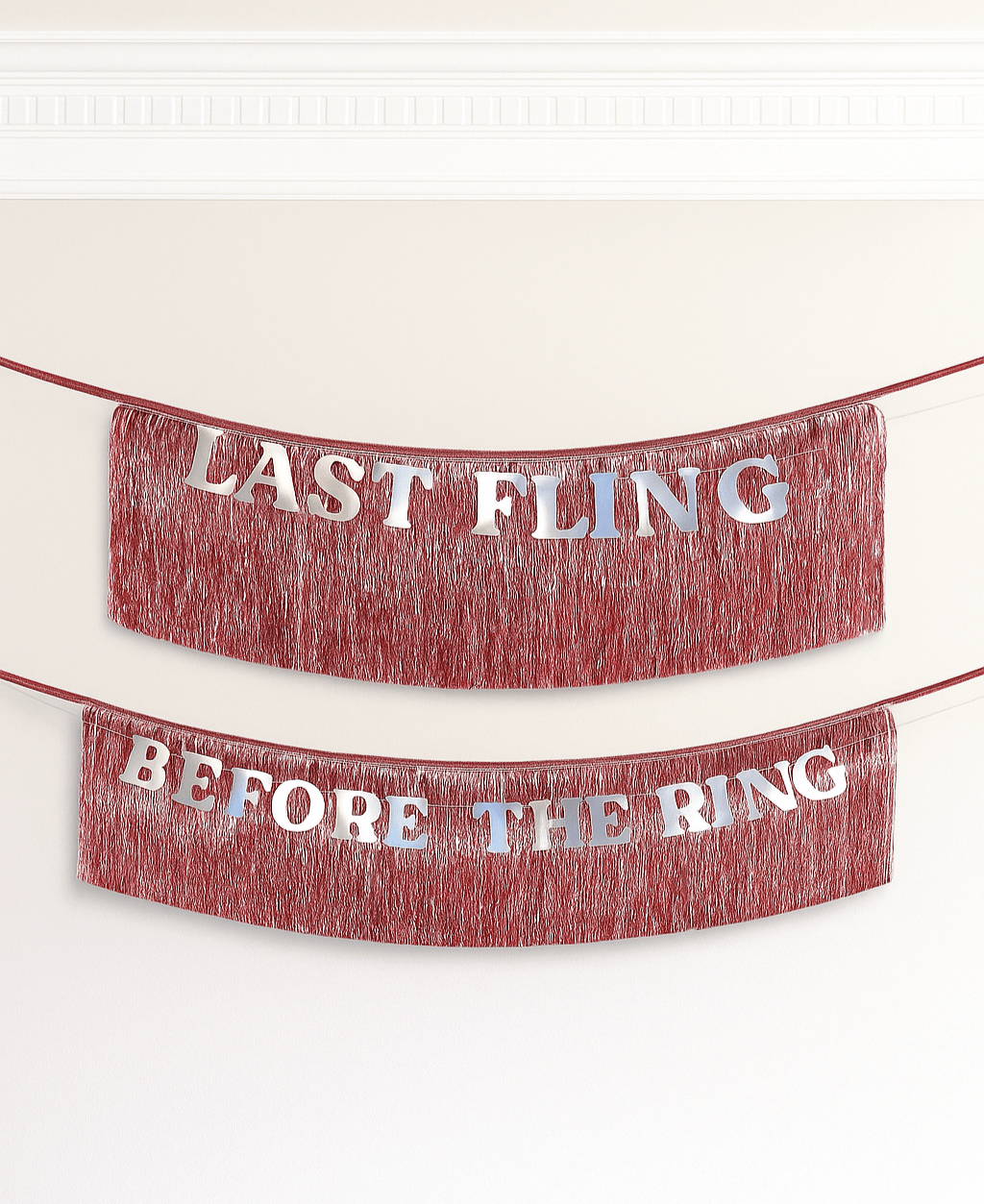 Last Fling Before The Ring Bachelorette Fringe Banner