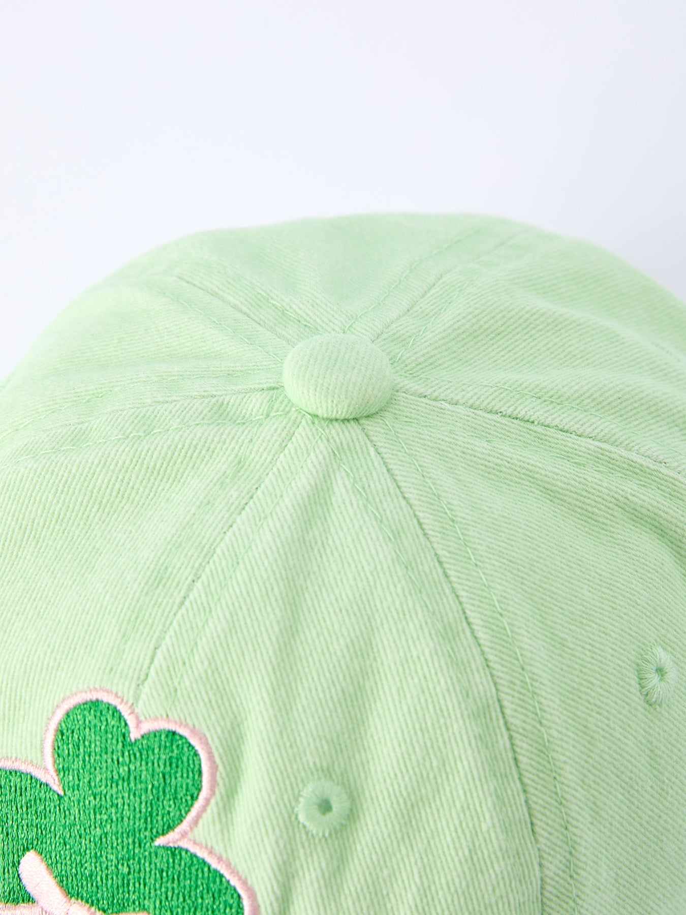 St. Patrick's Day Shamrock Embroidery Hat For Girls
