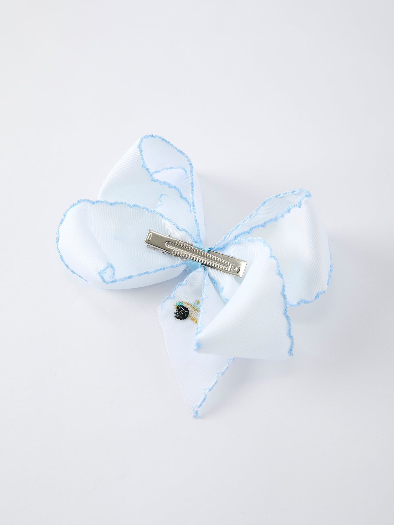 Back-to-school Truck Applique Girls Hairpin 4 Inches/6.25 Inches