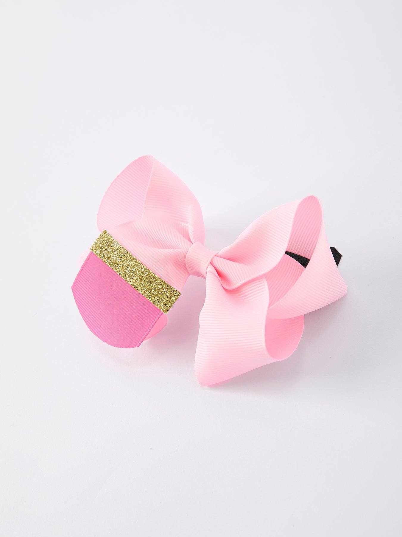 Back-to-school Pencil Bow Girls Hair Clips 3.5 Inches