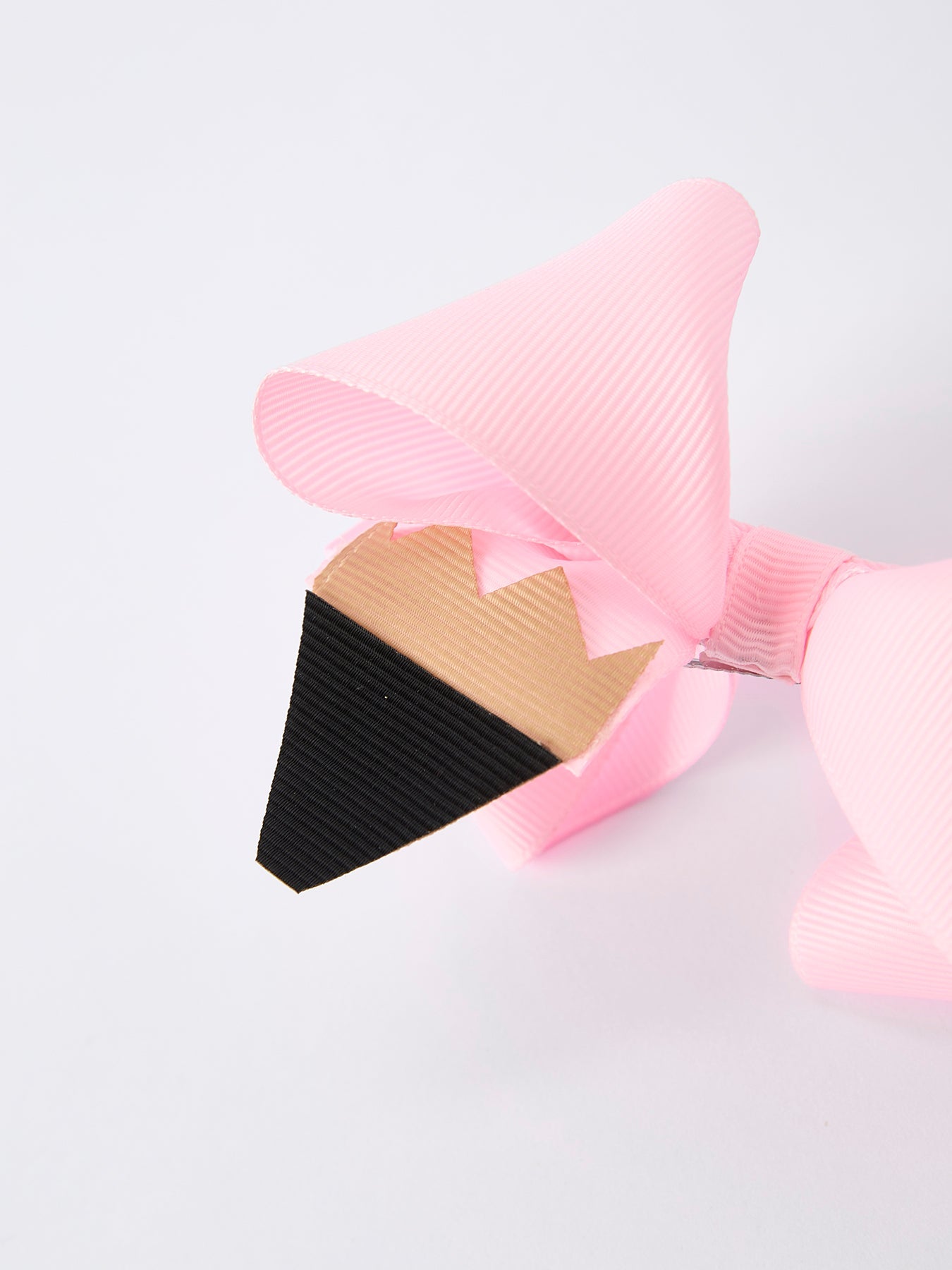 Back-to-school Pencil Bow Girls Hair Clips 3.5 Inches