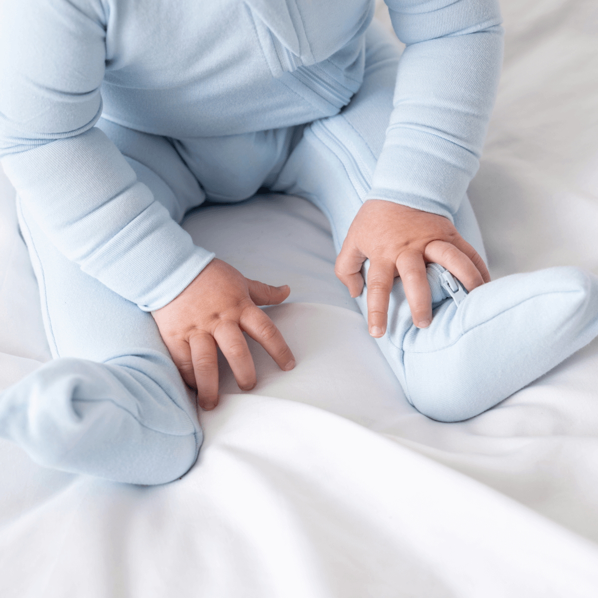 Baby Bamboo Pajamas W/ Dreamcuffs®