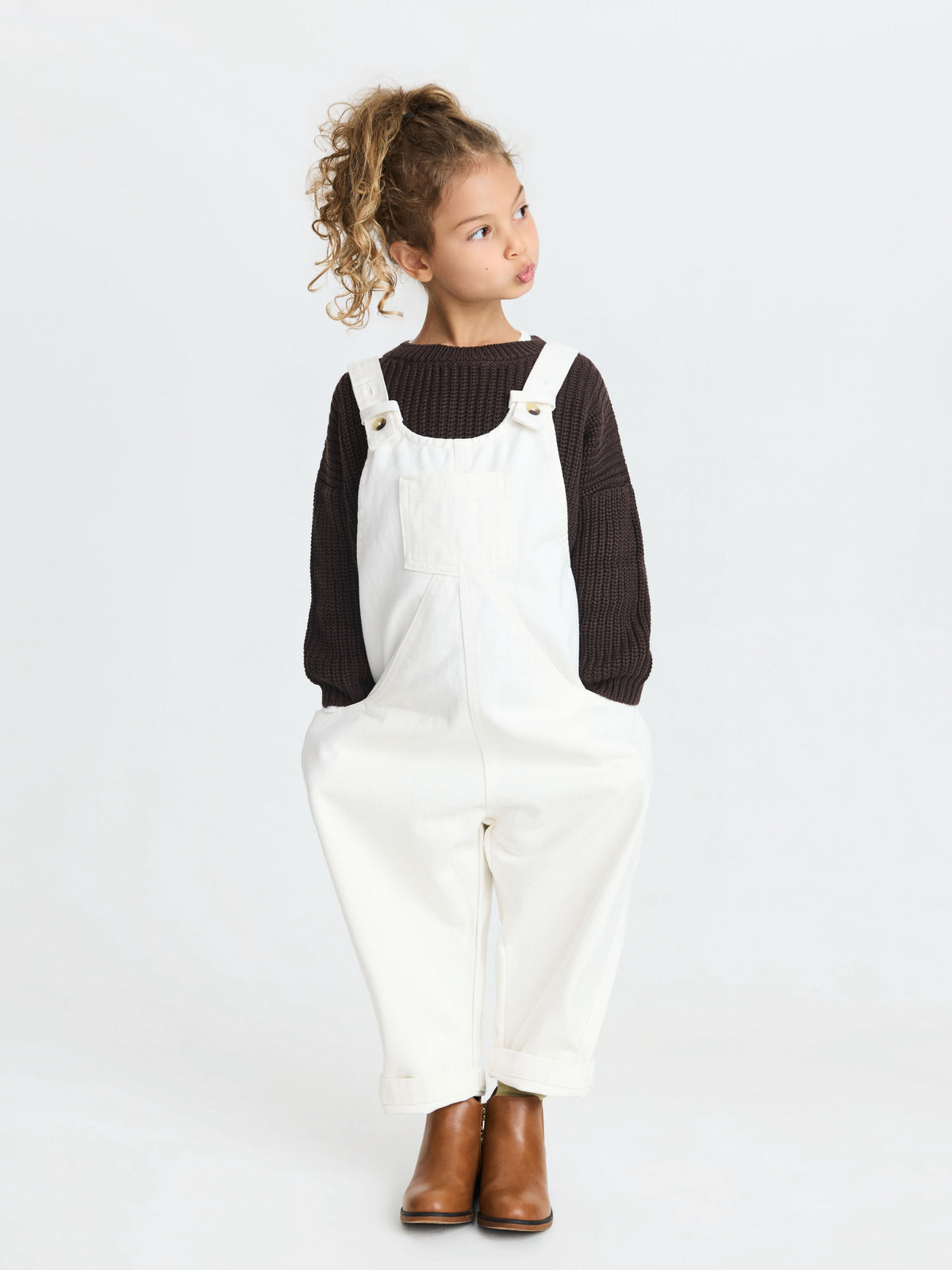The Oversized Denim Dungaree