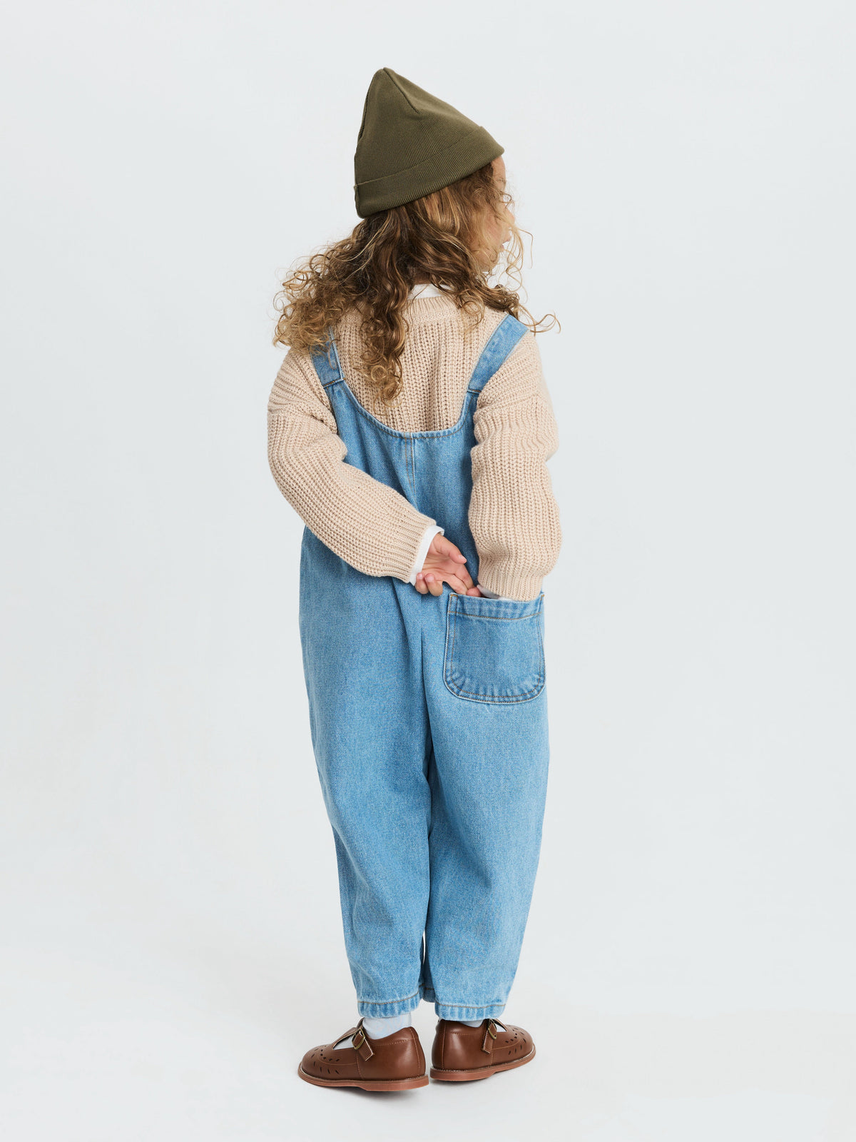 The Oversized Denim Dungaree