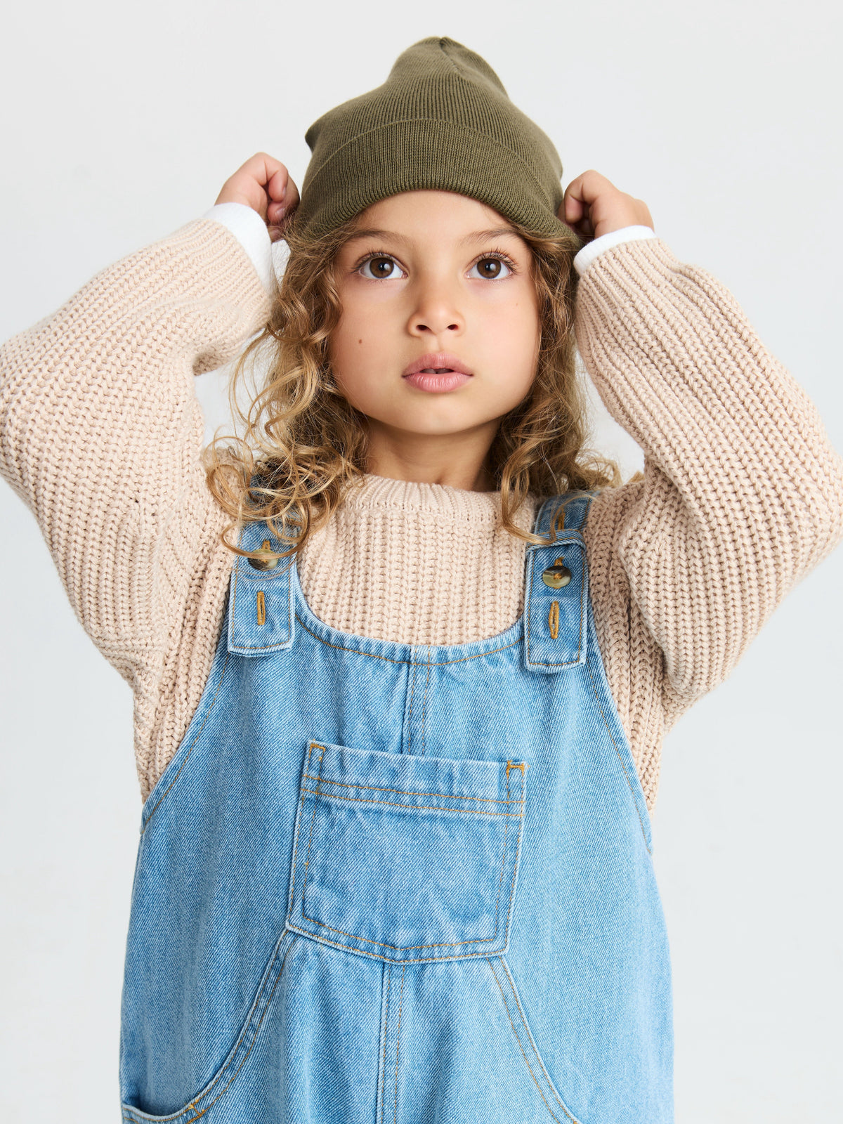 The Oversized Denim Dungaree