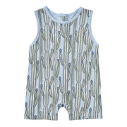Bamboo Blend Sleeveless Coverall Romper – Blooming Saguaro