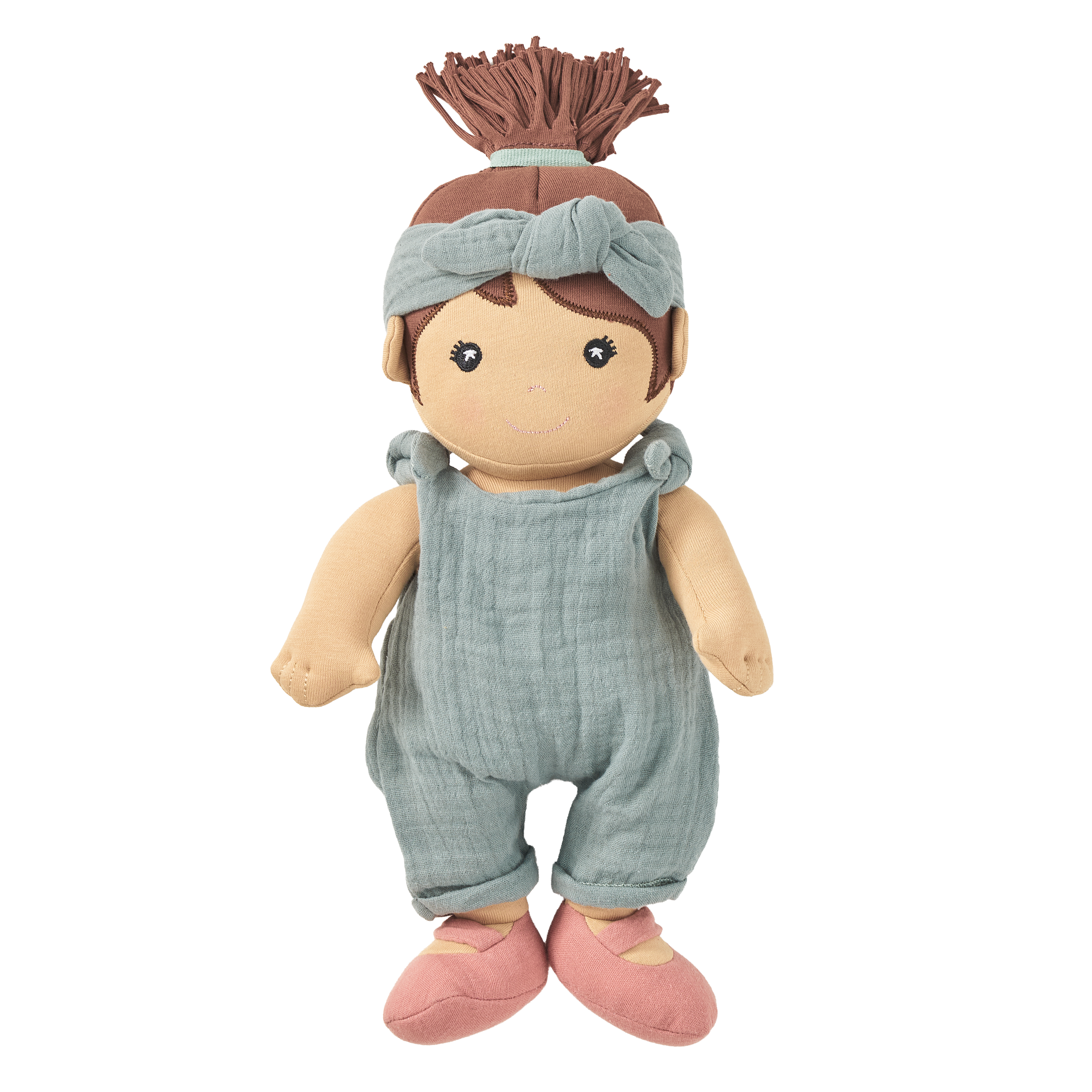 Apple Park Kids - Paloma In Teal Muslin