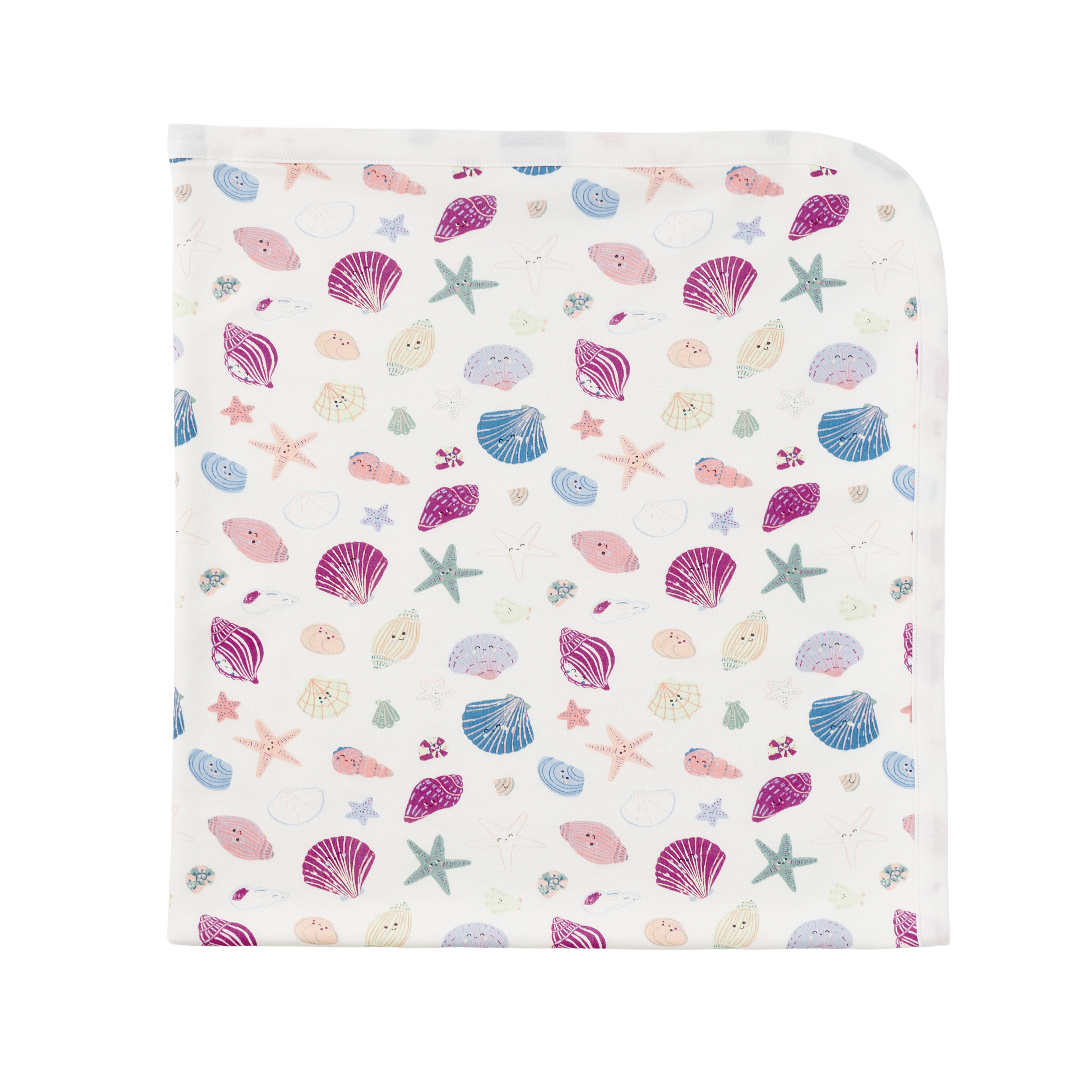 Bamboo Blend 2-ply Receiving Blanket - Seaside Treasures