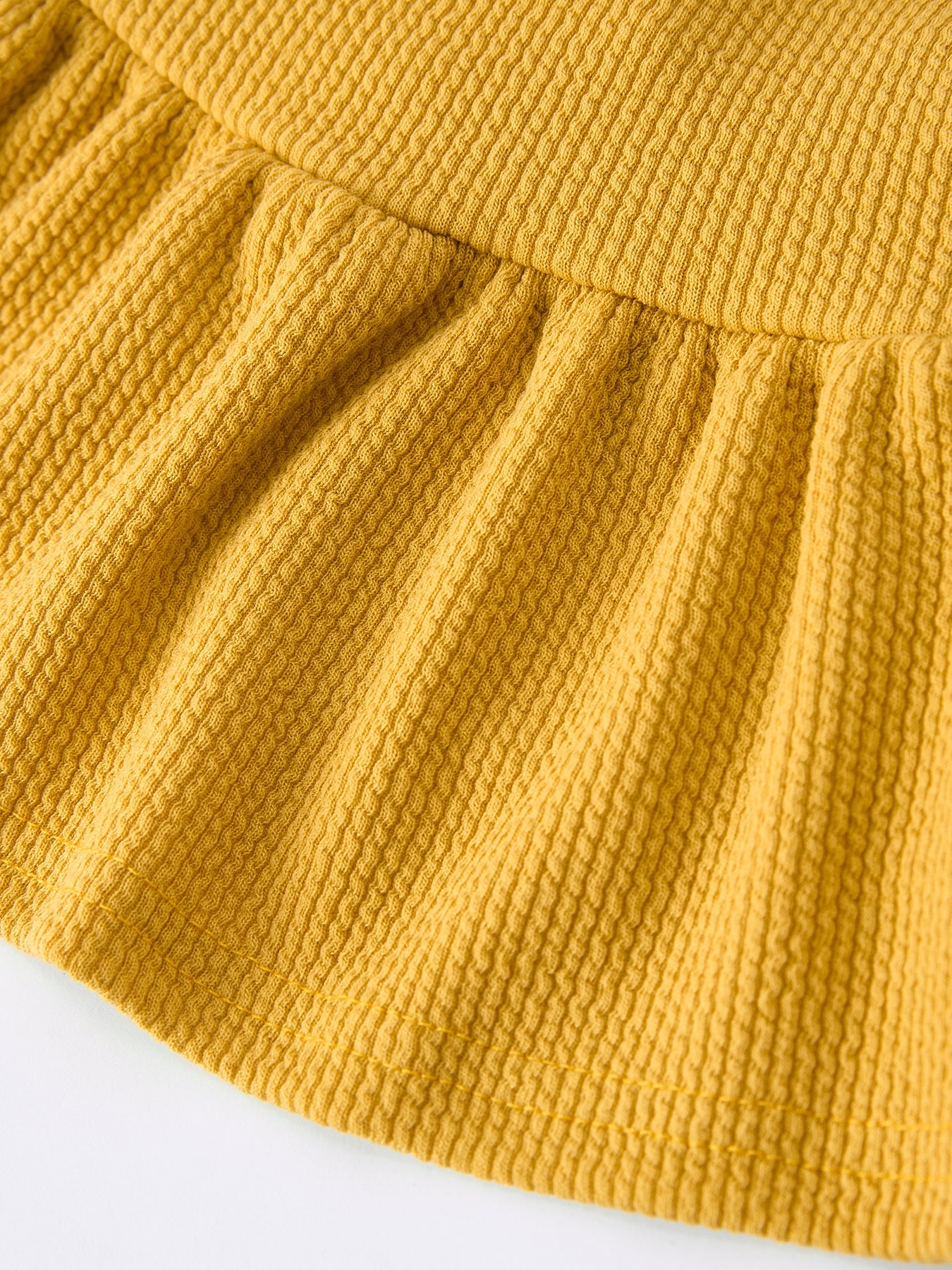 Girls Daisy And Mustard Yellow Dress 2-piece Set