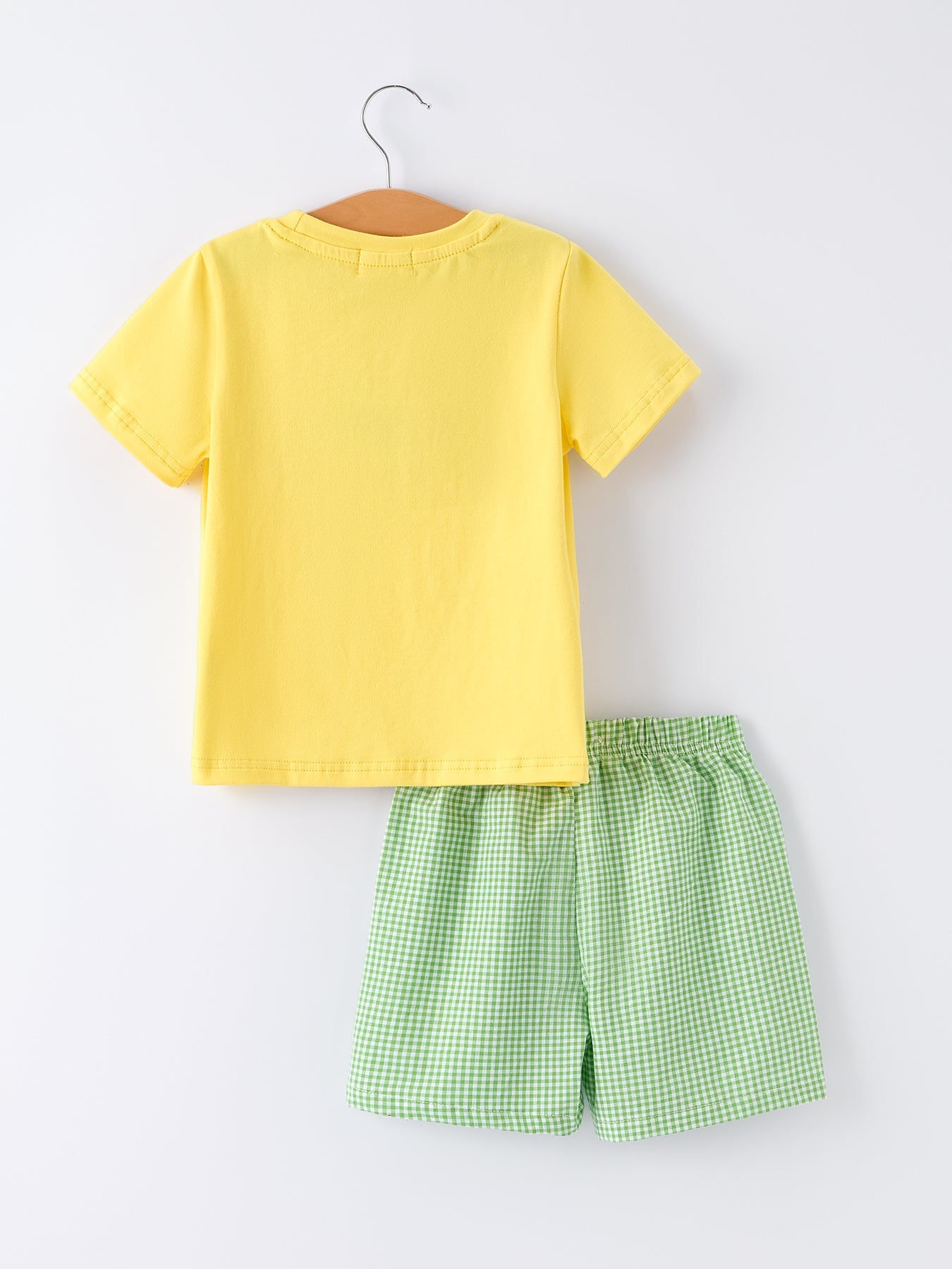 Spring Turtle Smocked Boy Set