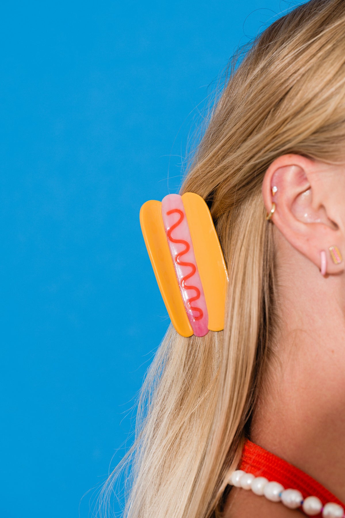 Hot Dog Hair Claw