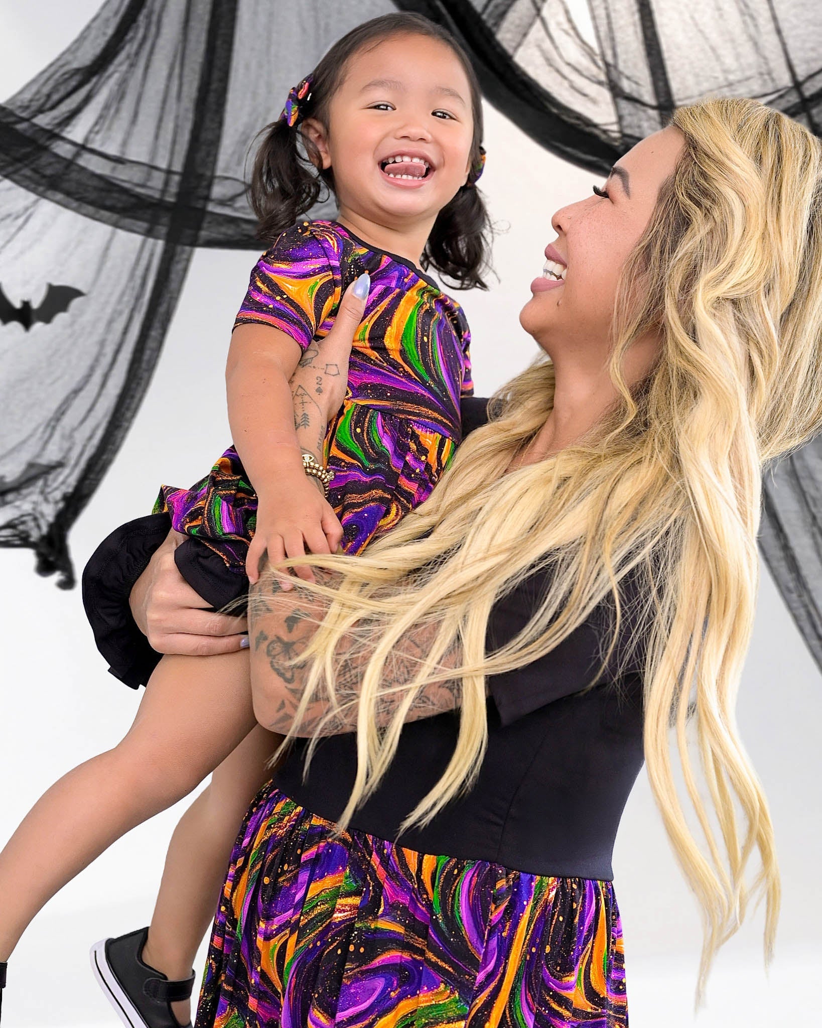 Halloween | Magic Swirls | Women's Bamboo Dress