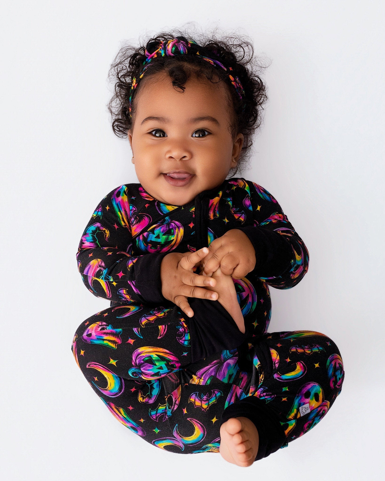 Halloween | Rainbow Haunts | Bamboo Zipper Pajamas