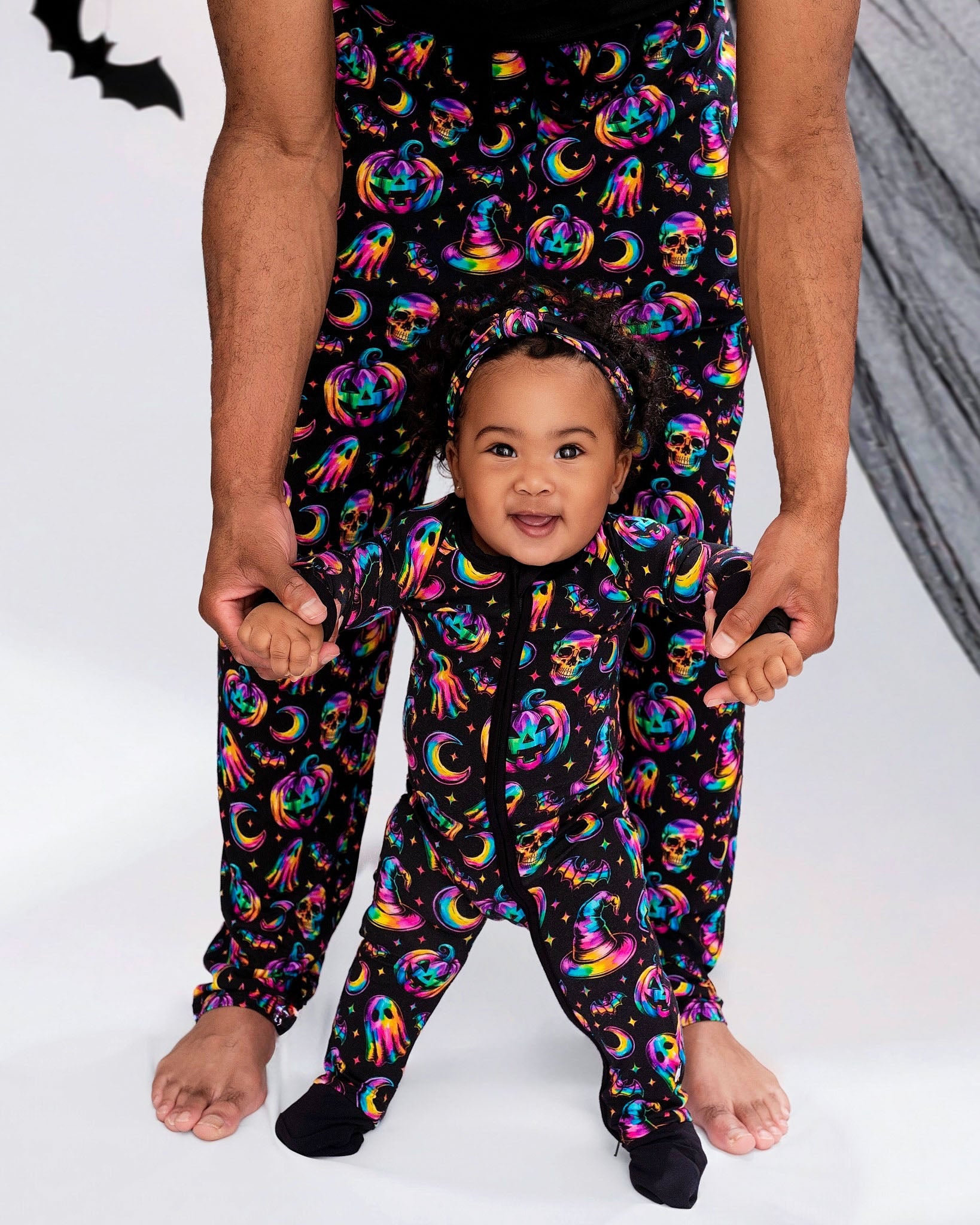 Halloween | Rainbow Haunts | Bamboo Zipper Pajamas