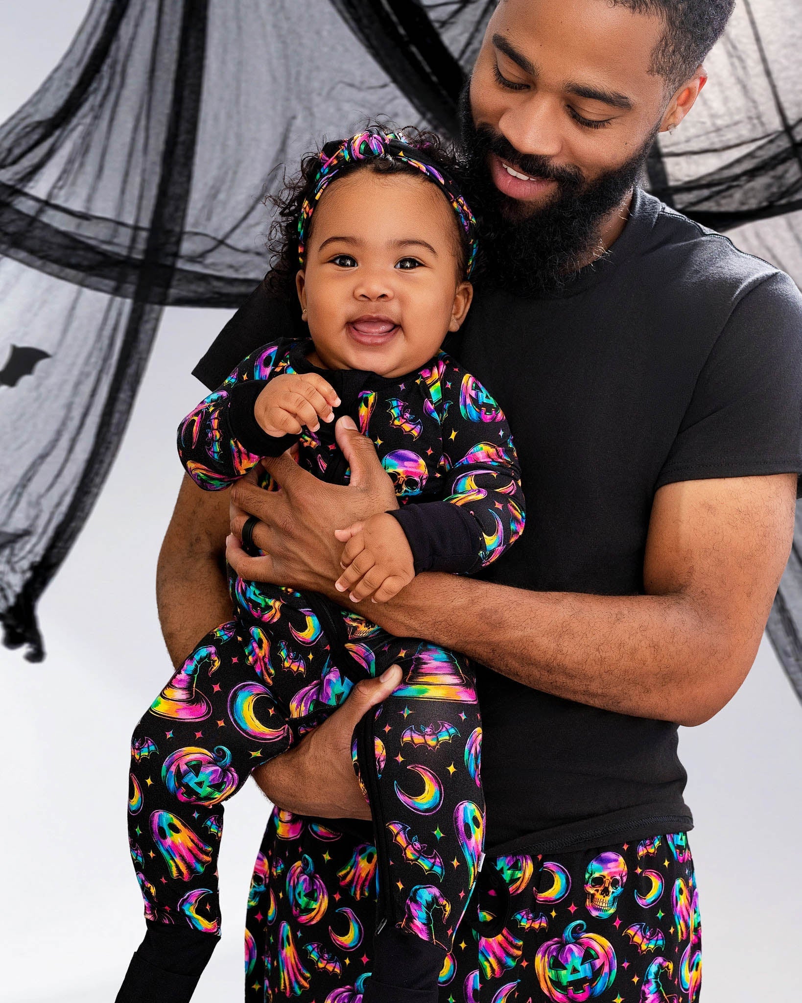 Halloween | Rainbow Haunts | Bamboo Zipper Pajamas