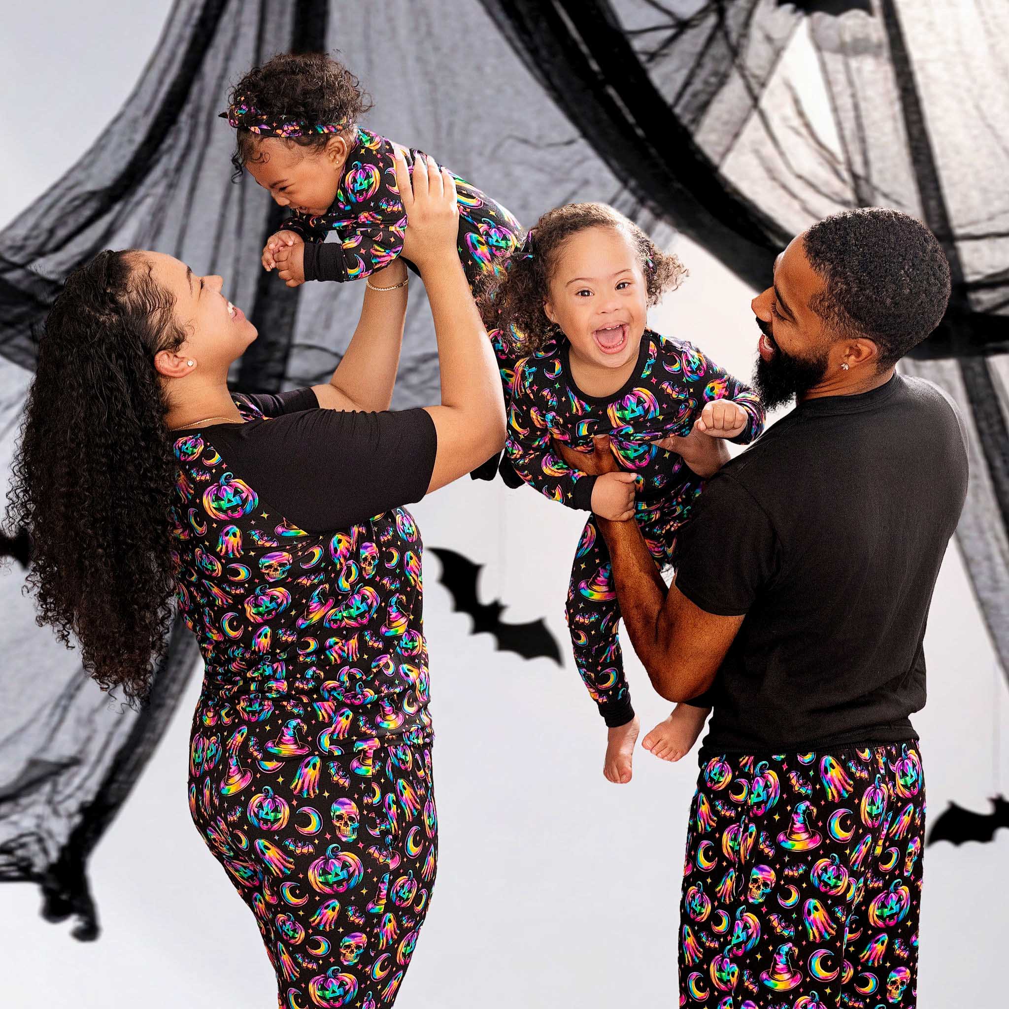 Halloween | Rainbow Haunts | Bamboo Two-piece Pajamas
