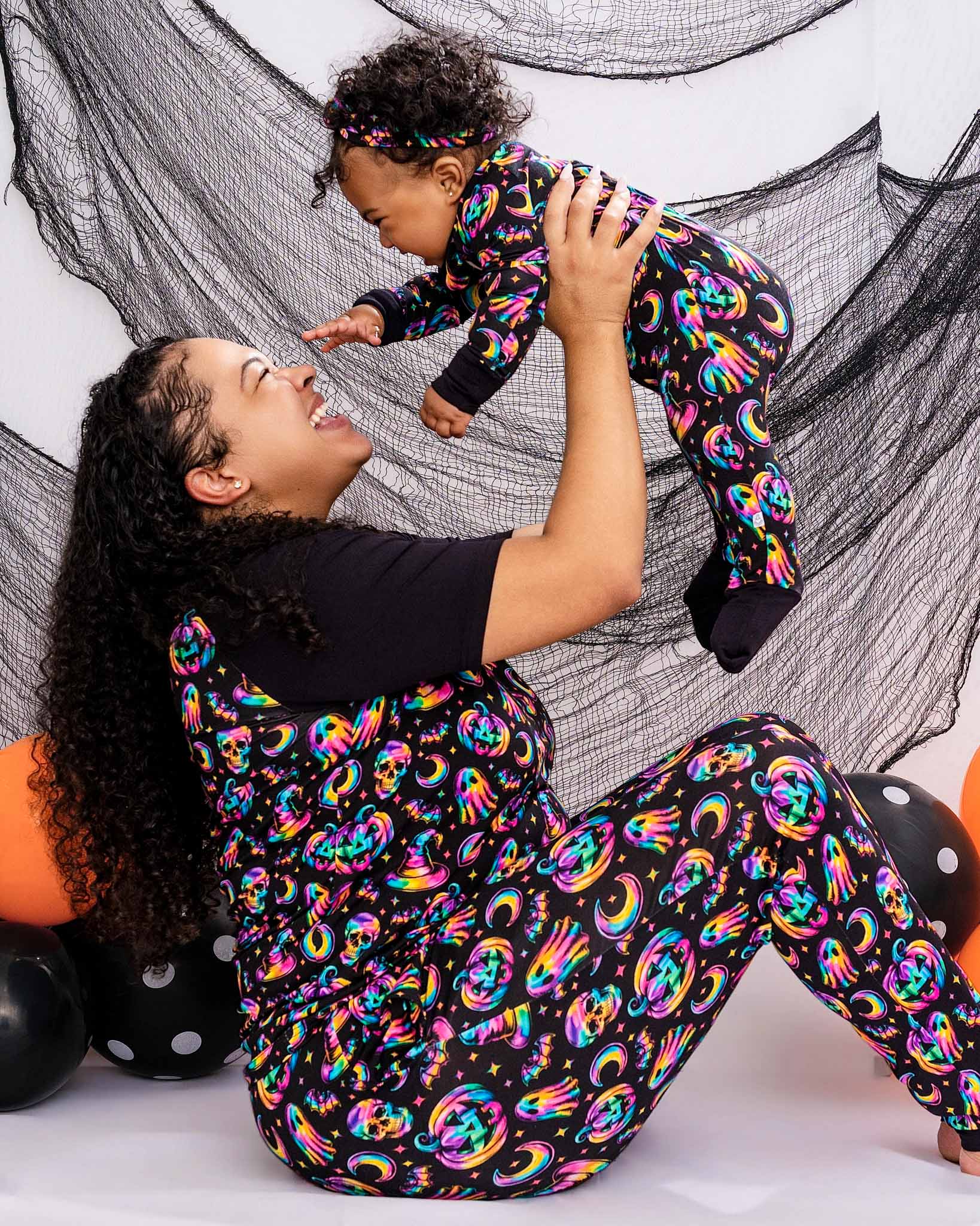 Halloween | Rainbow Haunts | Bamboo Zipper Pajamas