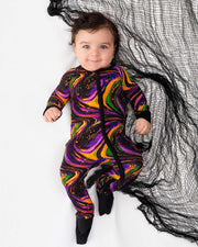 Halloween | Magic Swirls | Bamboo Zipper Pajamas