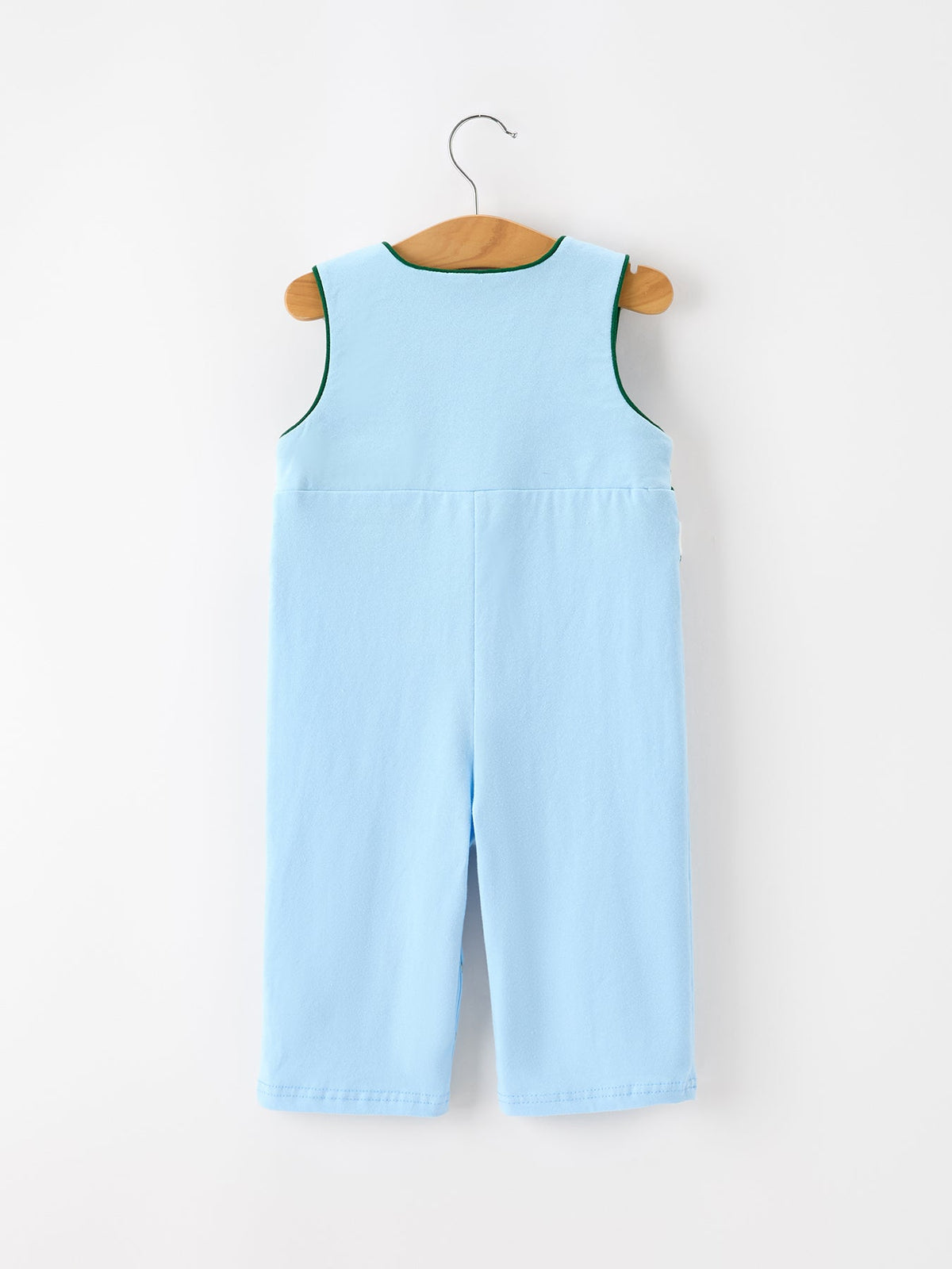 Christmas Boys Blue Christmas Tree Embroidered Jonjon
