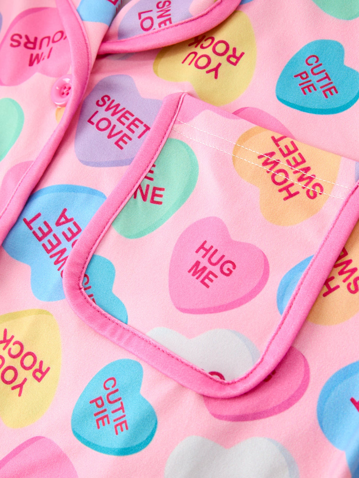 Valentine’s Day Mommy & Me Heart Print Pajama Set