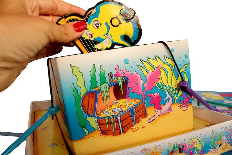 Ab Seas Magnetic Alphabet Fishing Game