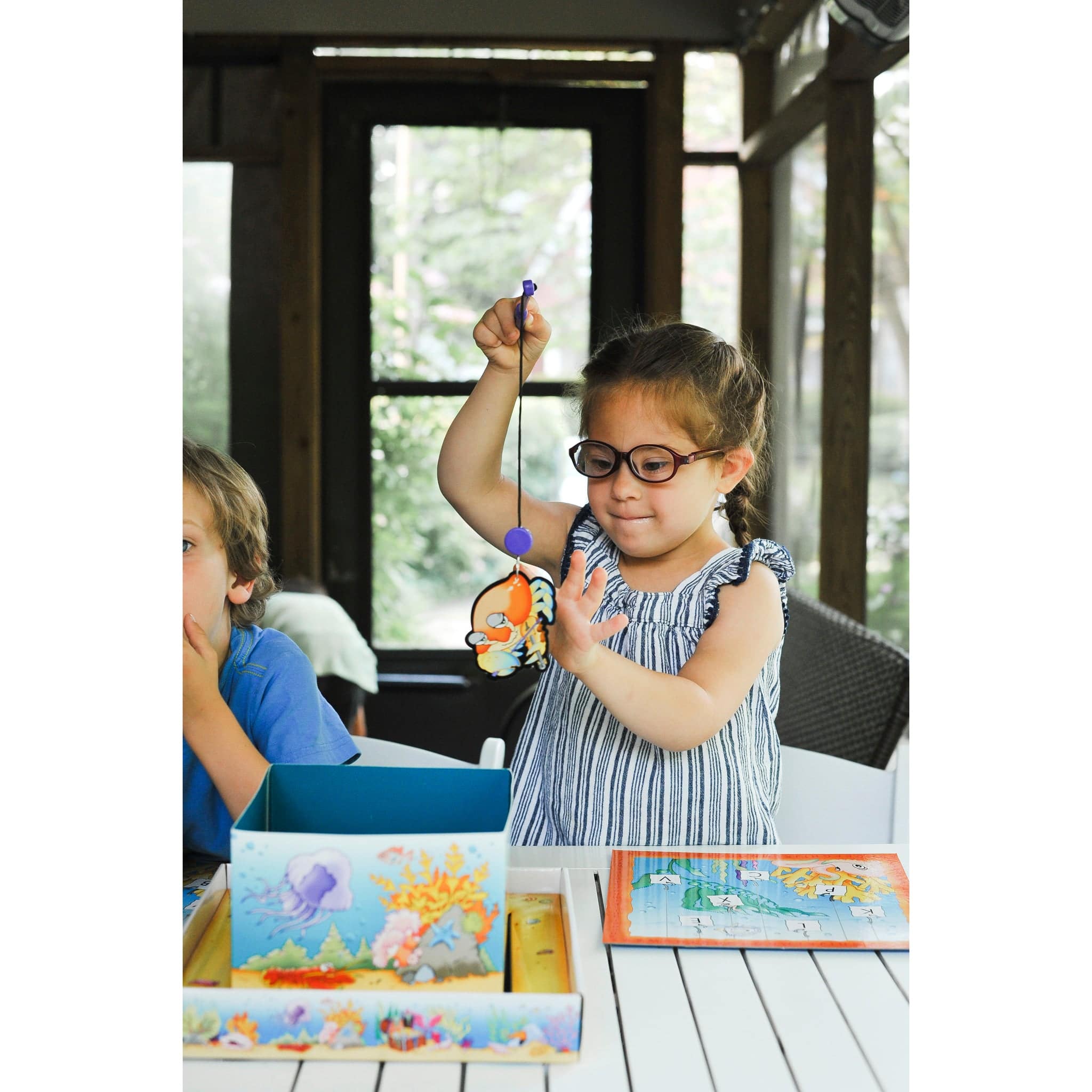 Ab Seas Magnetic Alphabet Fishing Game