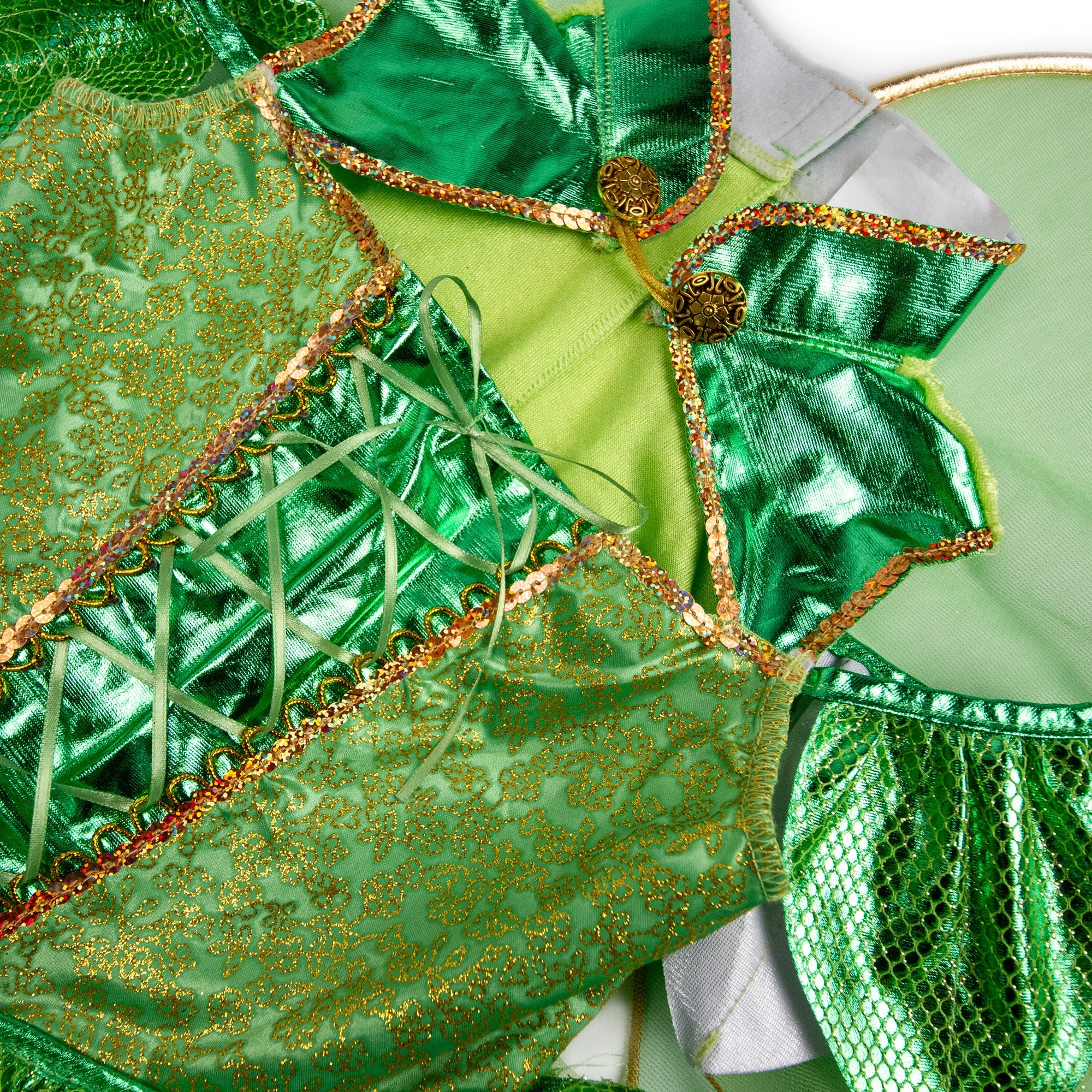 Leaf Green Fairy Costume