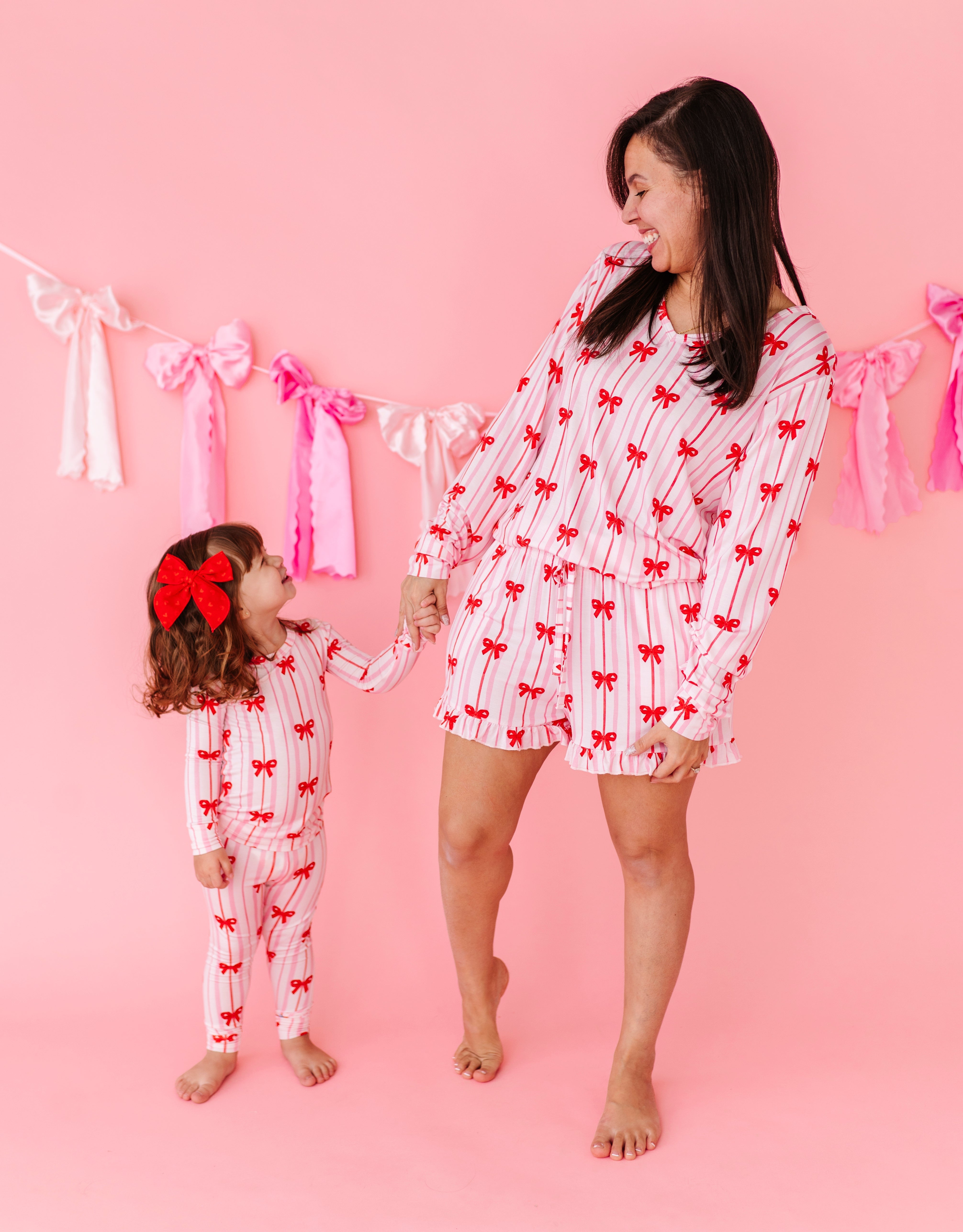Ruby Ribbons 2-piece Pajamas