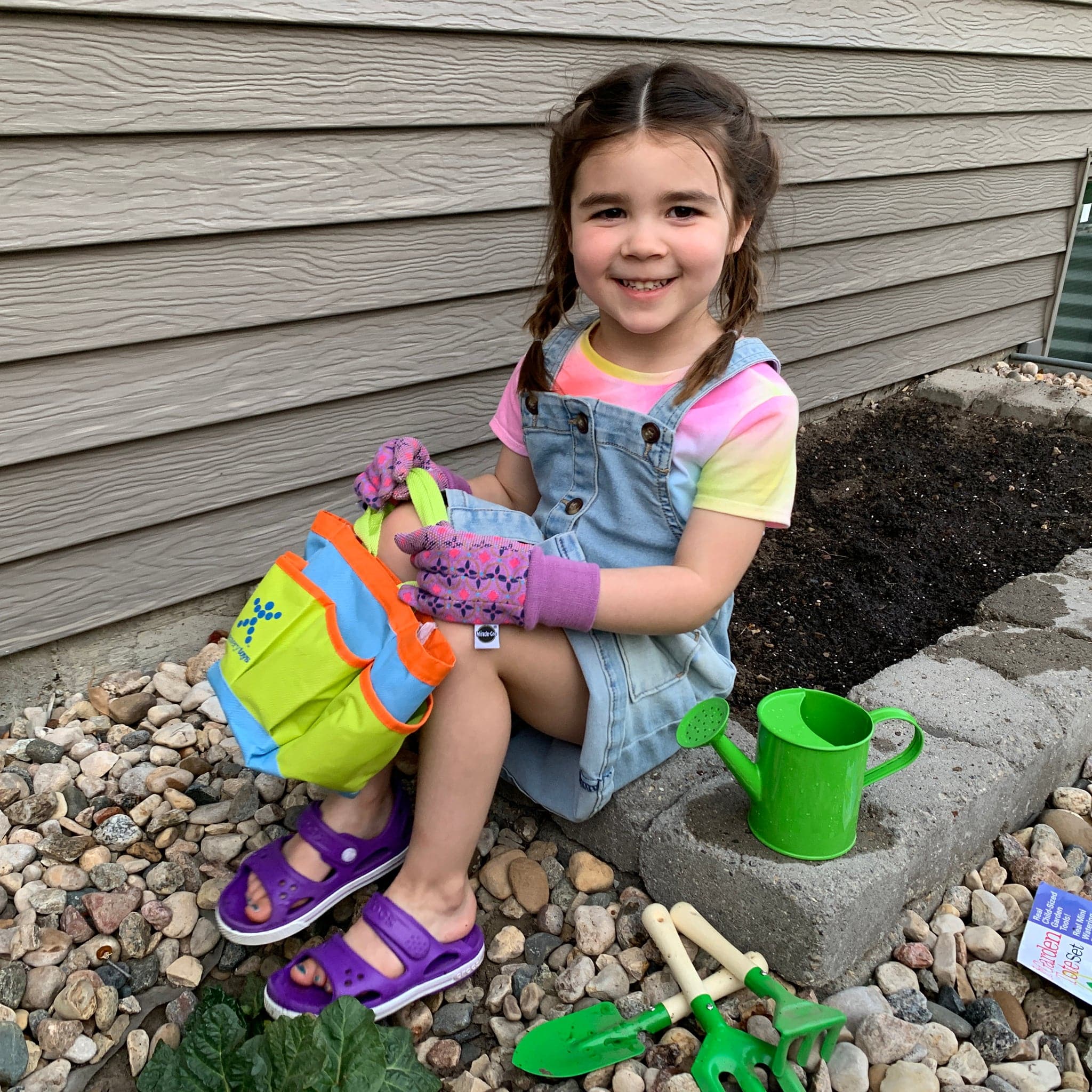 Jr. Garden Tote & Tool Set