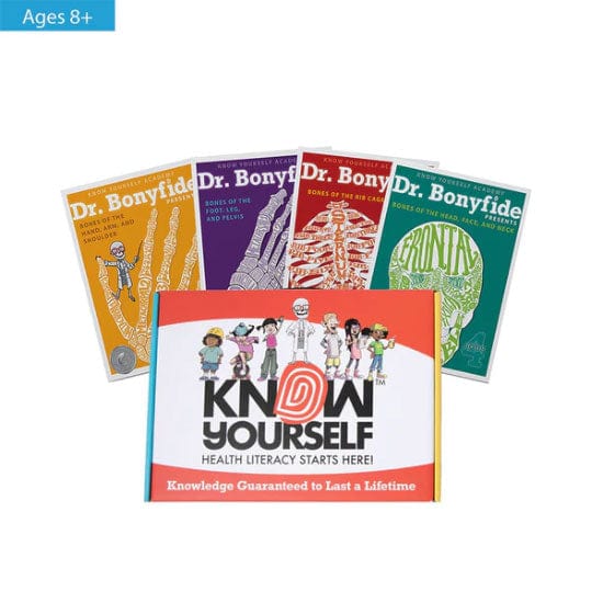 206 Bones Of The Human Body - 4 Book Set