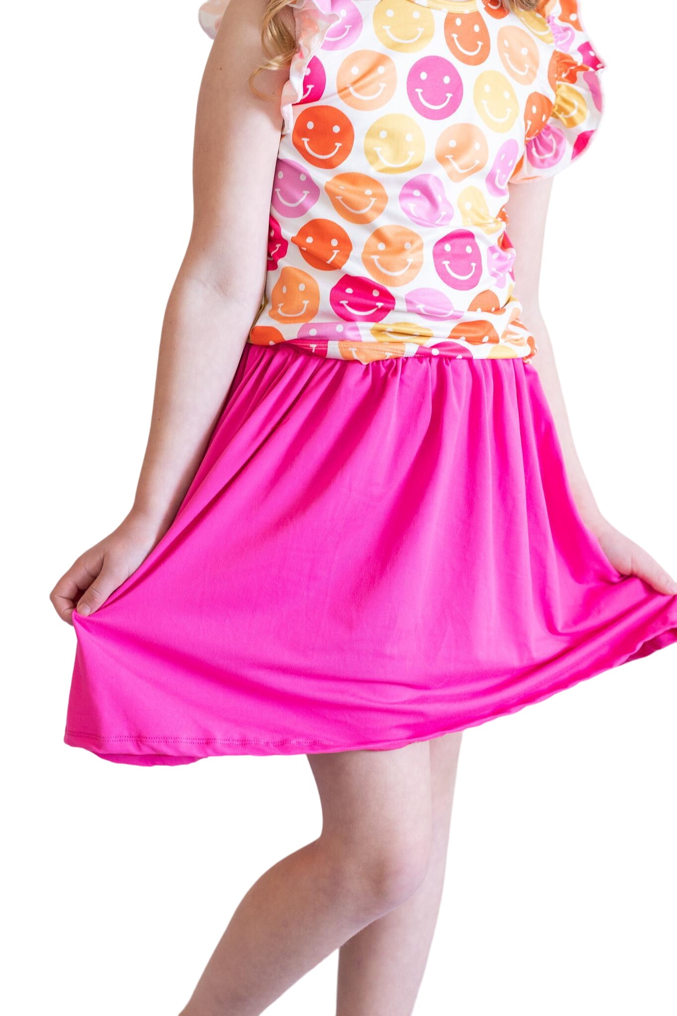 Sale Hot Pink Twirl Skirt