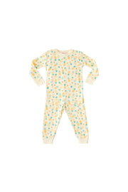 Pineapple Print 2-piece Pajama