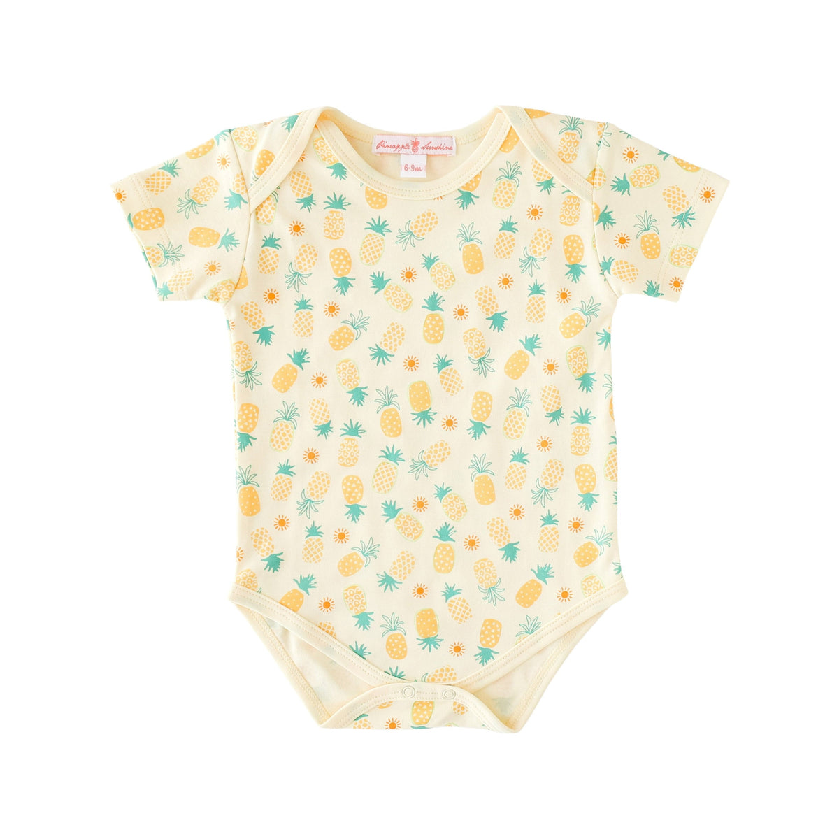 Pineapple Print Onesie
