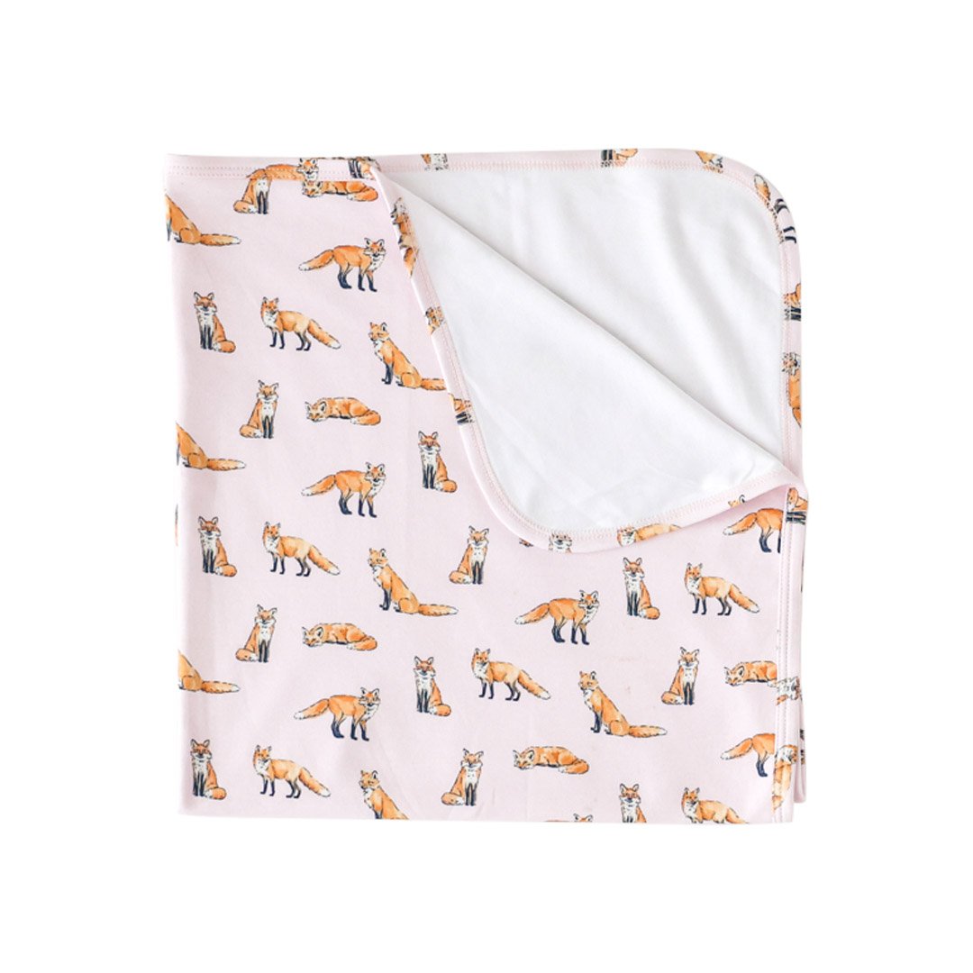 Pink Fox Blanket