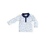 Puffin Print Polo Shirt