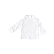 Solid White Turtleneck