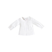 White Peter Pan Top