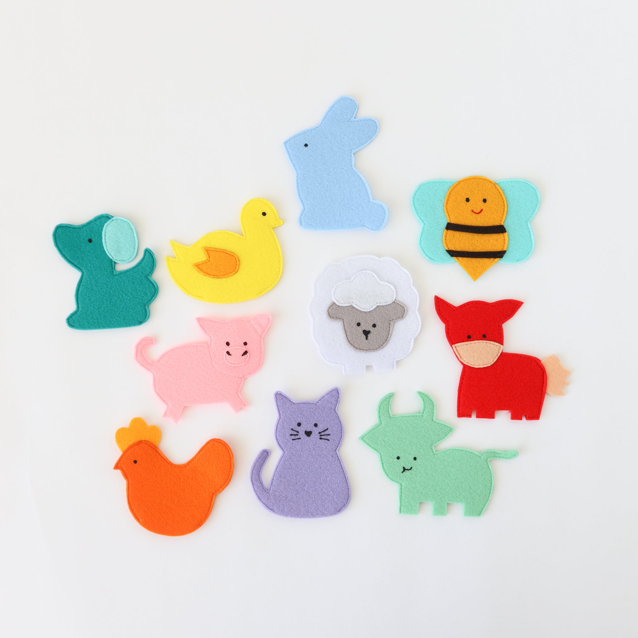 Farm Animal Finger Puppets - Booster Pack