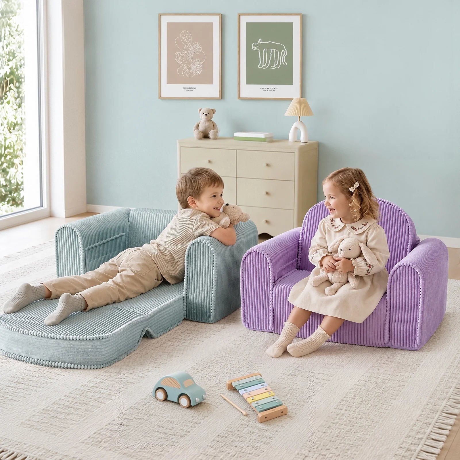 ® Gentlesnug Corduroy Kid Chair