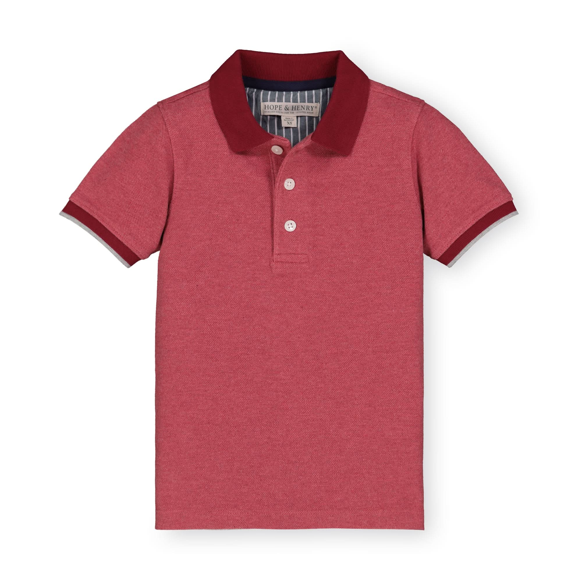 Short Sleeve Pique Polo
