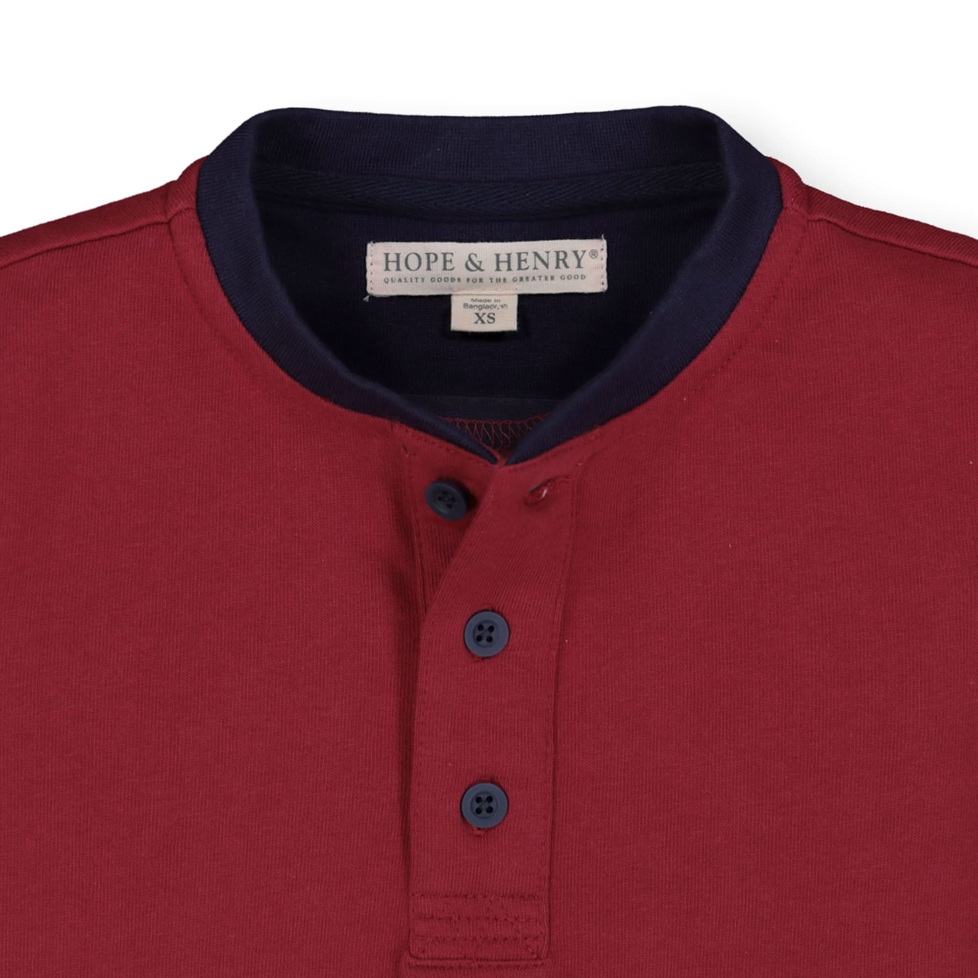 Short Sleeve Henley Tee