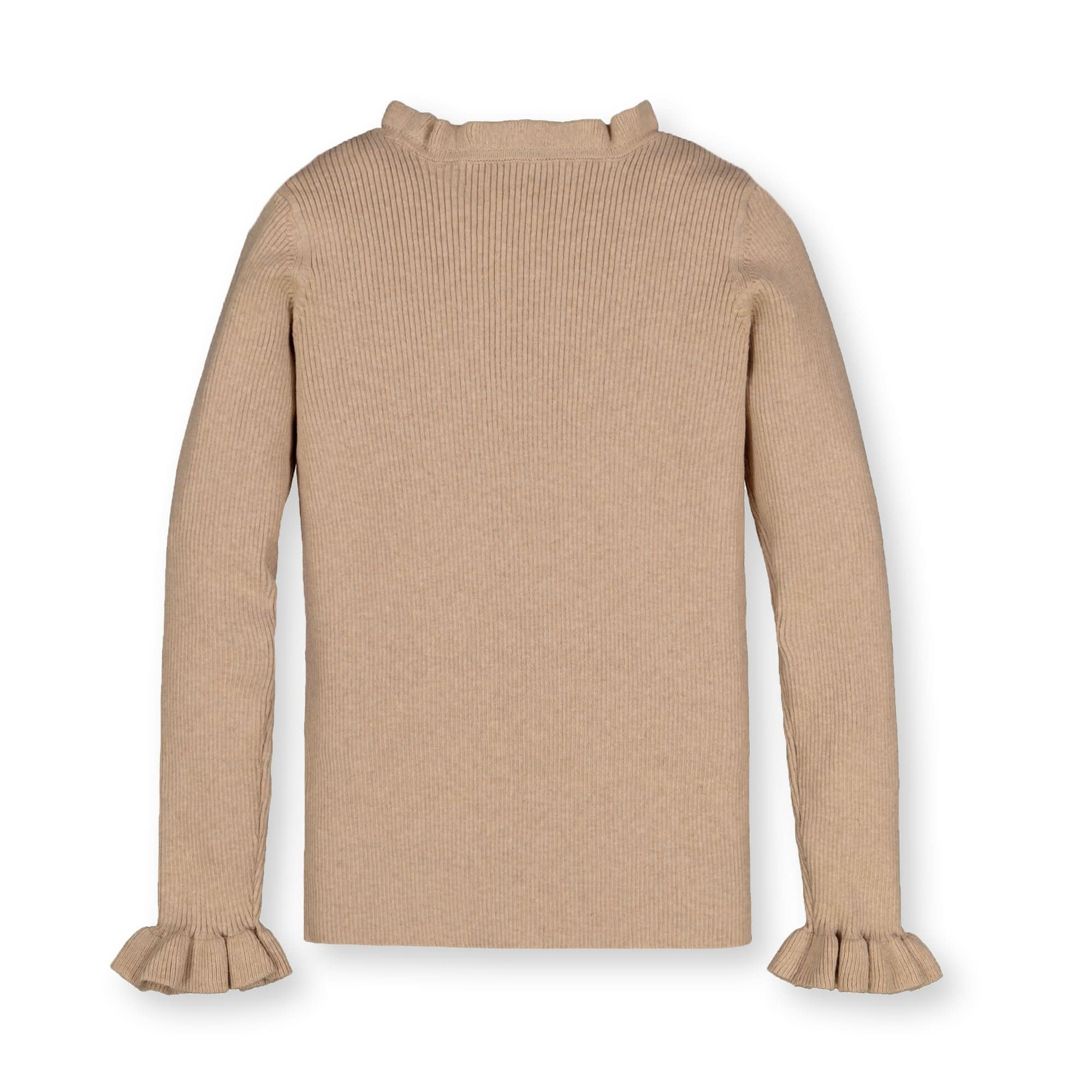 Ruffle Rib Knit Sweater Top - Baby