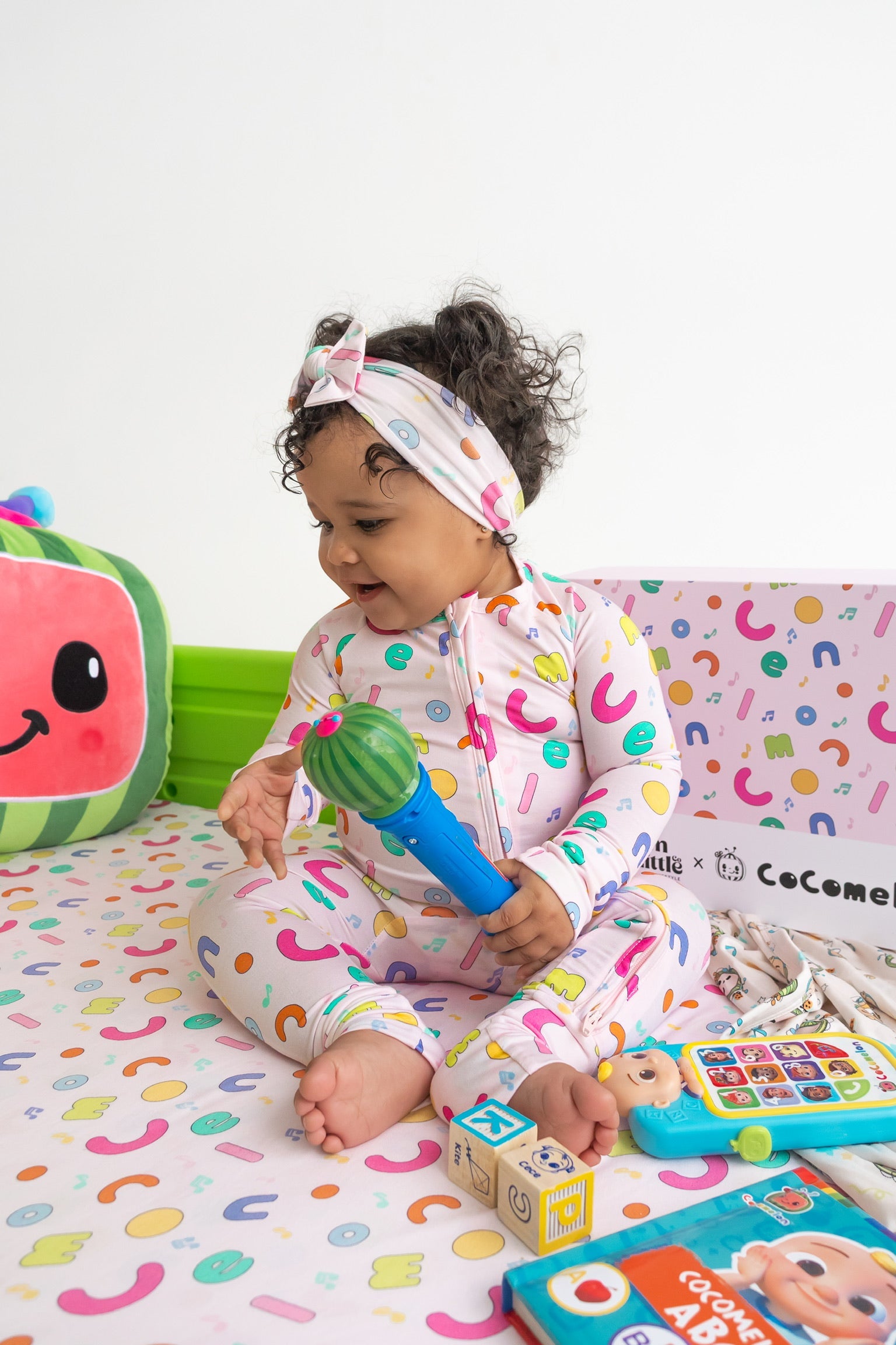 Dream Big Little Co X Cocomelon Alphabet Dream Romper