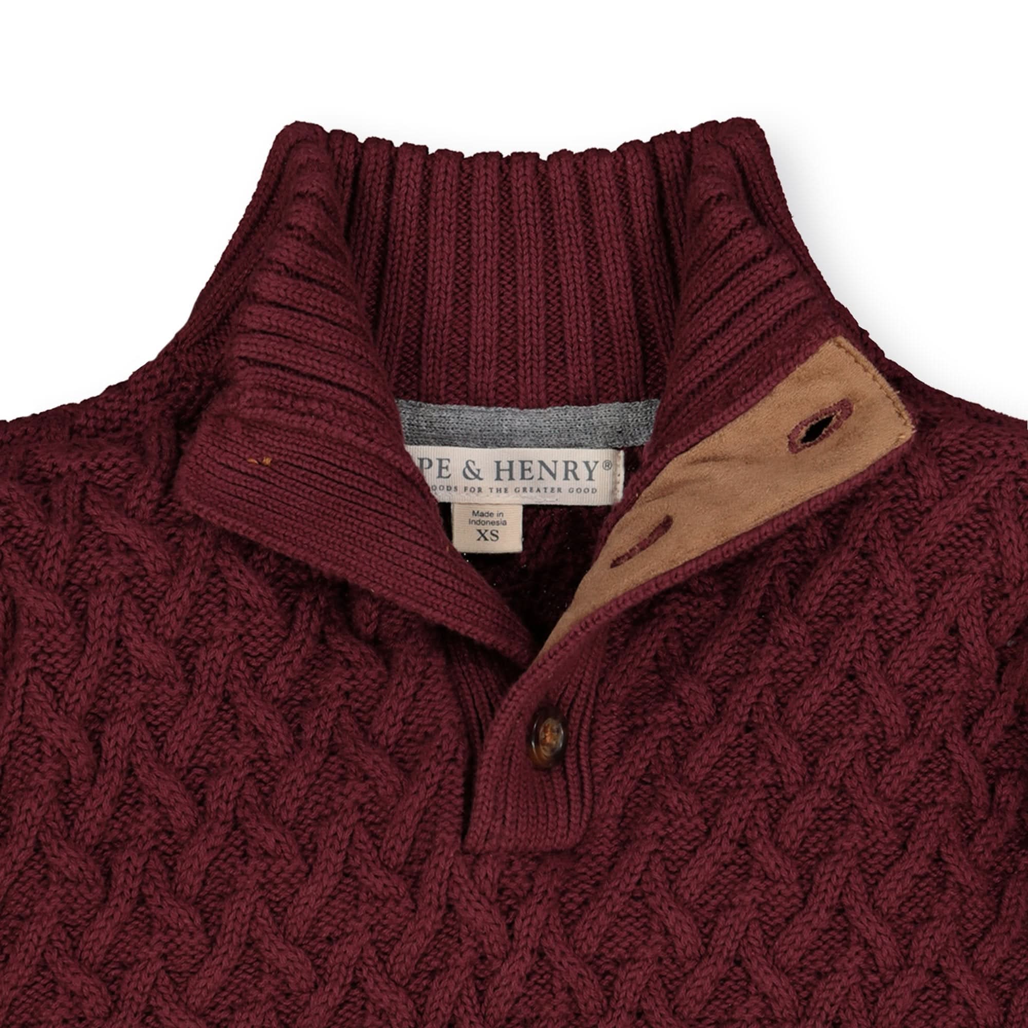 Mock Neck Cable Sweater - Baby